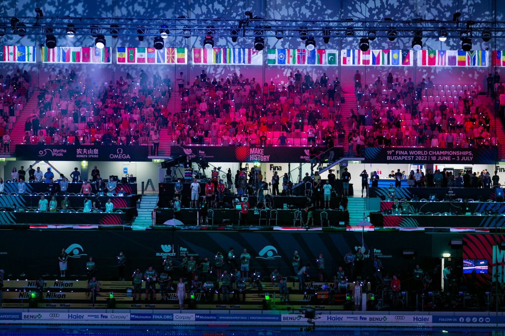 Duna Aréna FINA megnyitó 2022. június 18-án