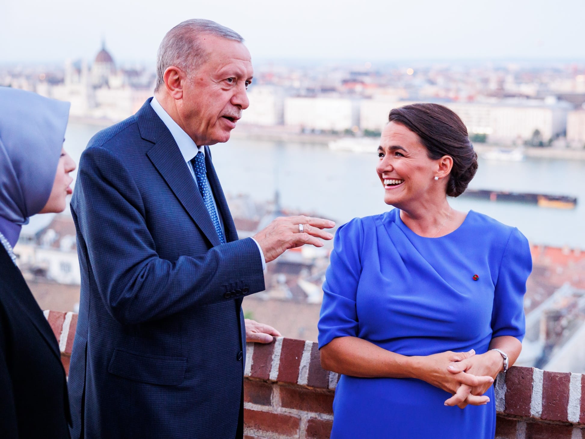 Novák Katalin Erdogan török elnökkel