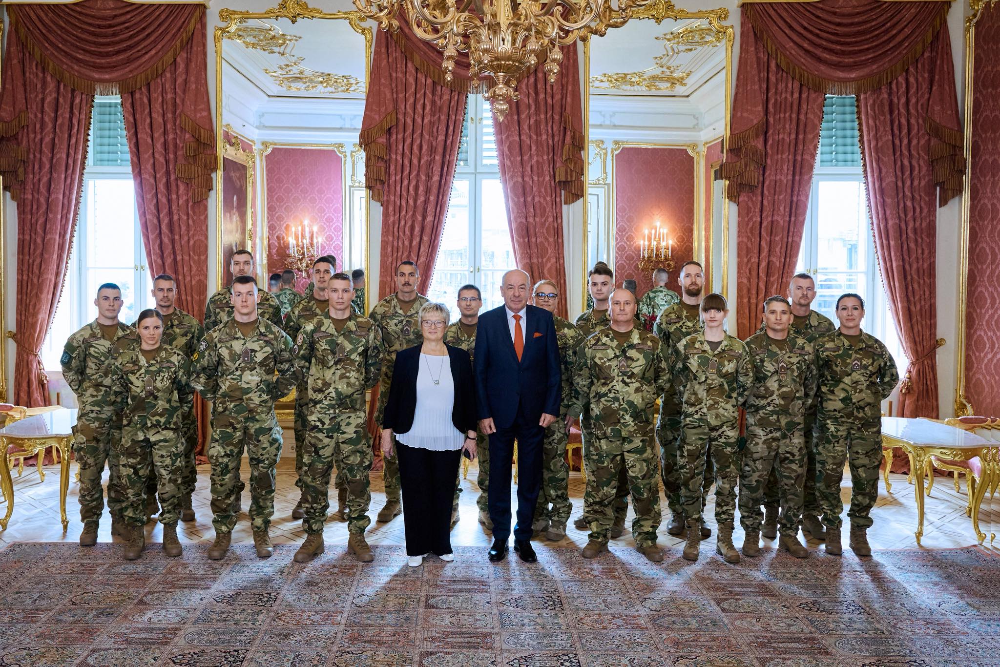 Katonai ebéd az SP-ben 2025.10.22.