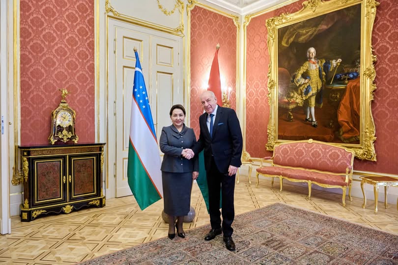 Üzbég házelnök fogadása 2025.12.02.