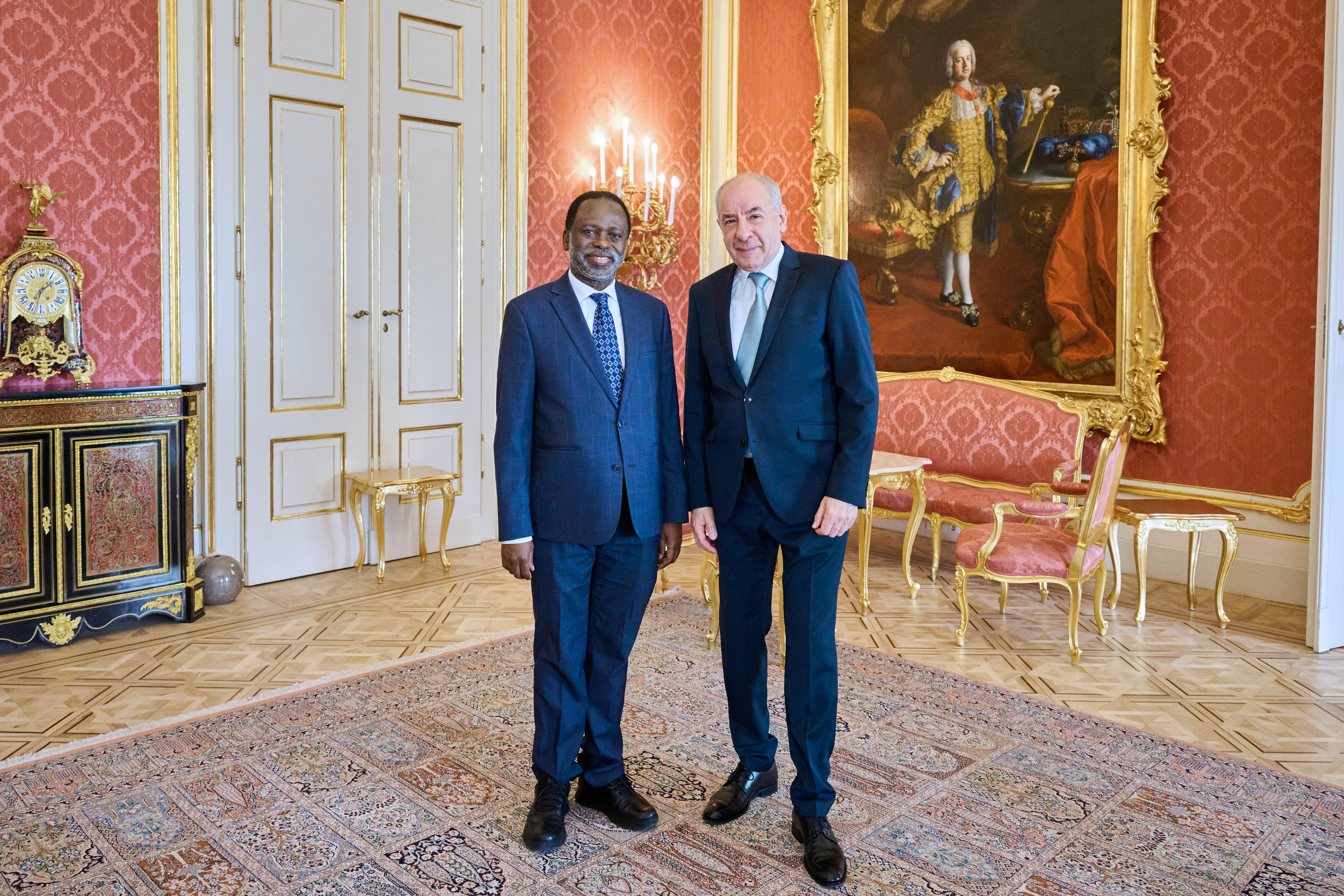 Az ENSZ főtitkár-helyettese a Sándor-palotában