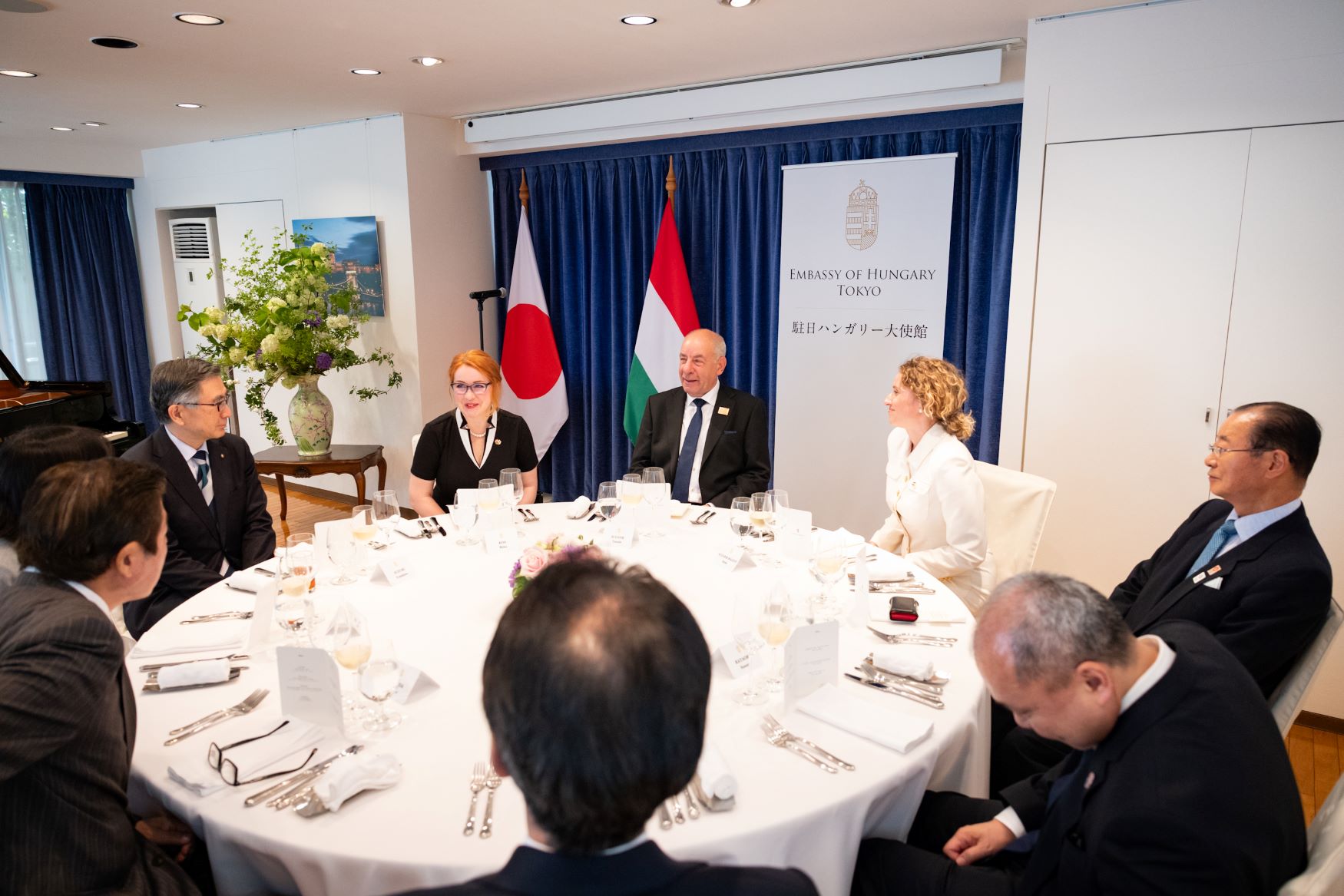 Japán vállalatvezetői tárgyalása Tokió 2025.05.21.