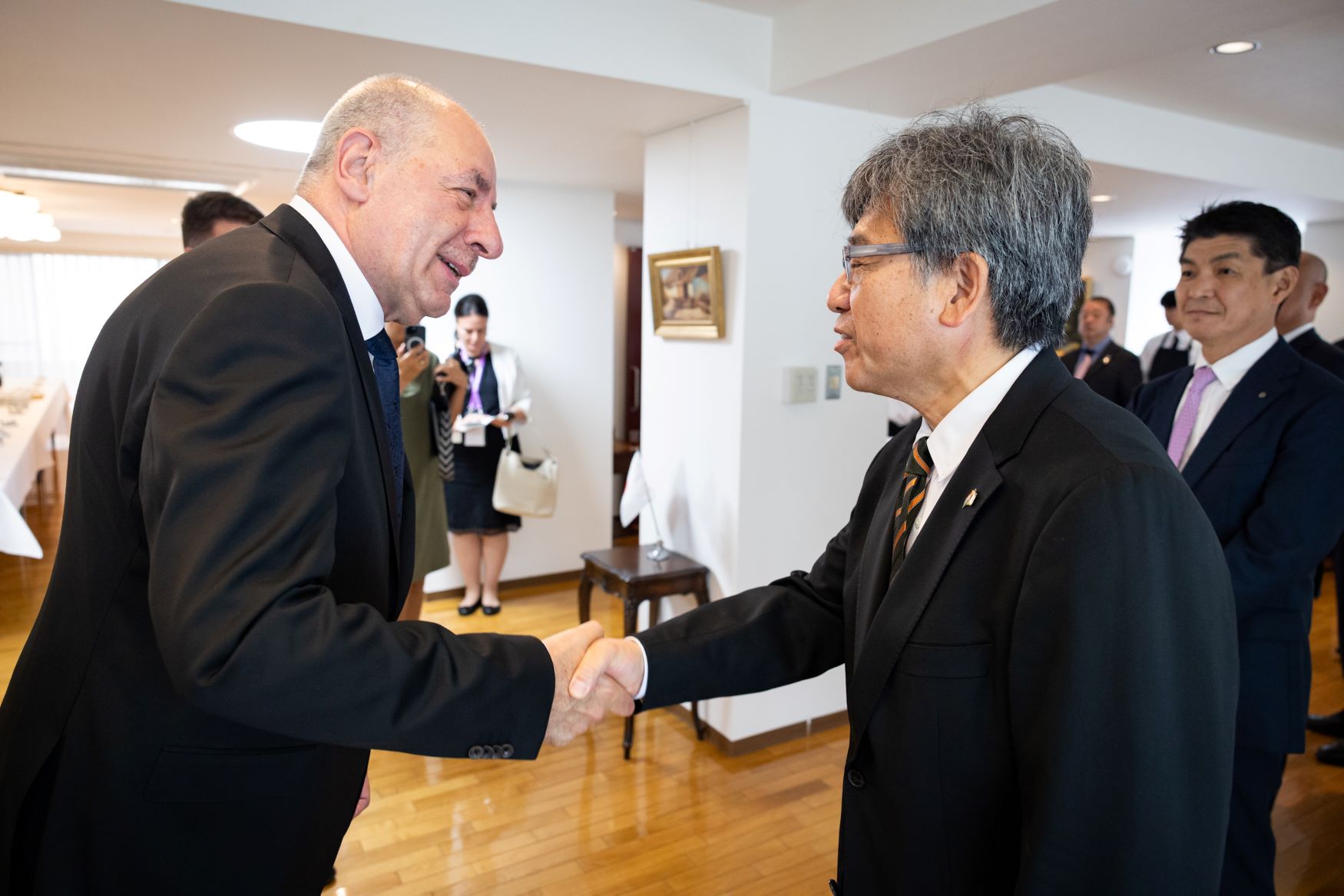 Japán vállalatvezetői tárgyalása Tokió 2025.05.21.