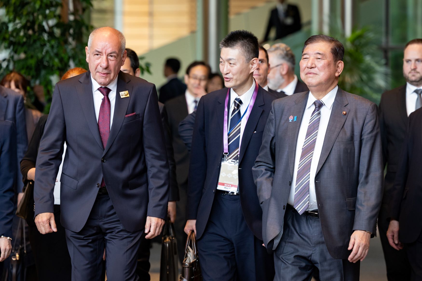 Egyeztetés Ishiba Shigeru japán miniszterelnökkel 2025.05.22.