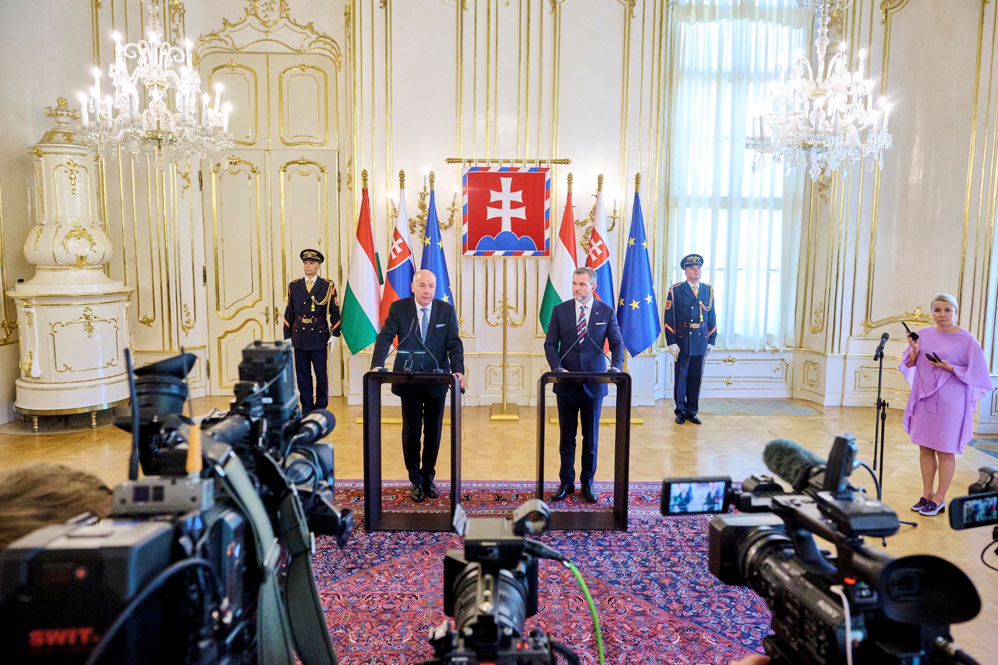 Államfői látogatás Szlovákiában