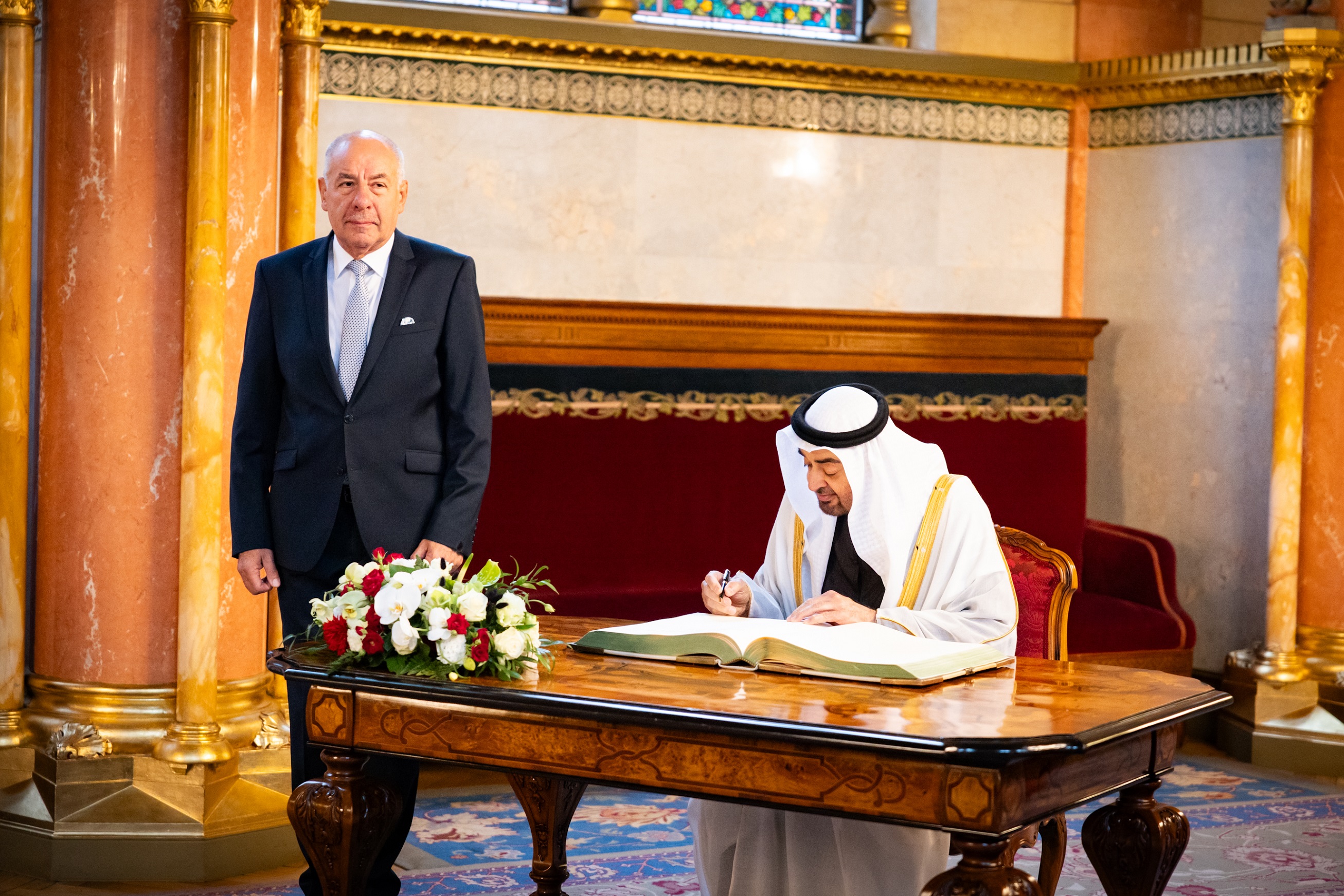 Az Egyesült Arab Emírségek elnöke Budapesten