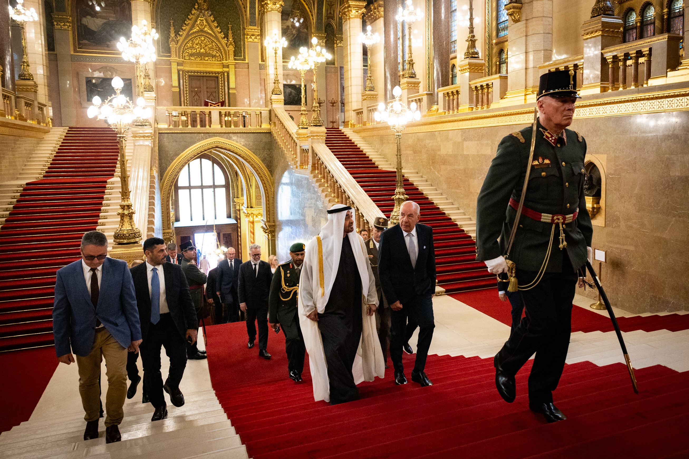Az Egyesült Arab Emírségek elnöke Budapesten