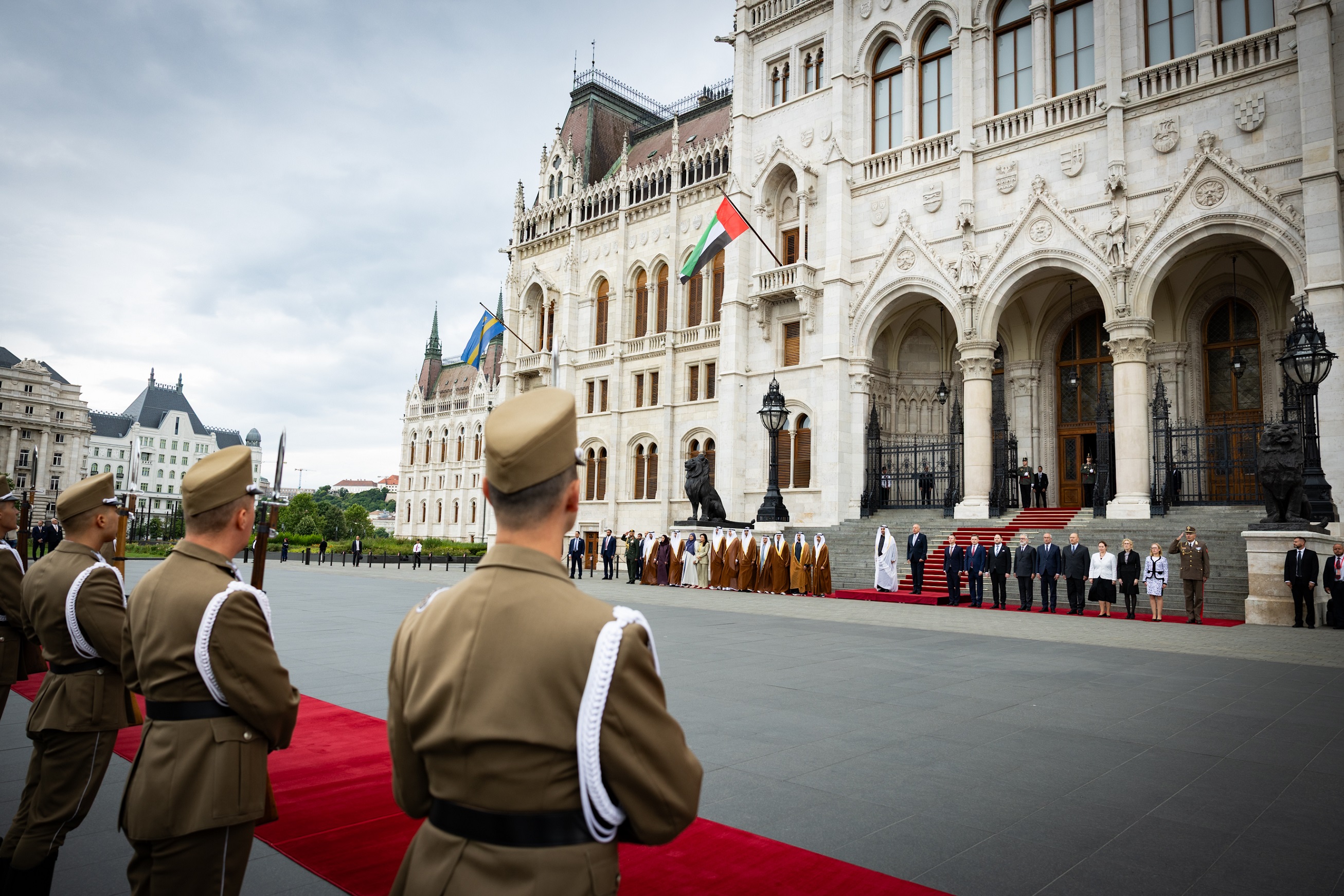 Az Egyesült Arab Emírségek elnöke Budapesten