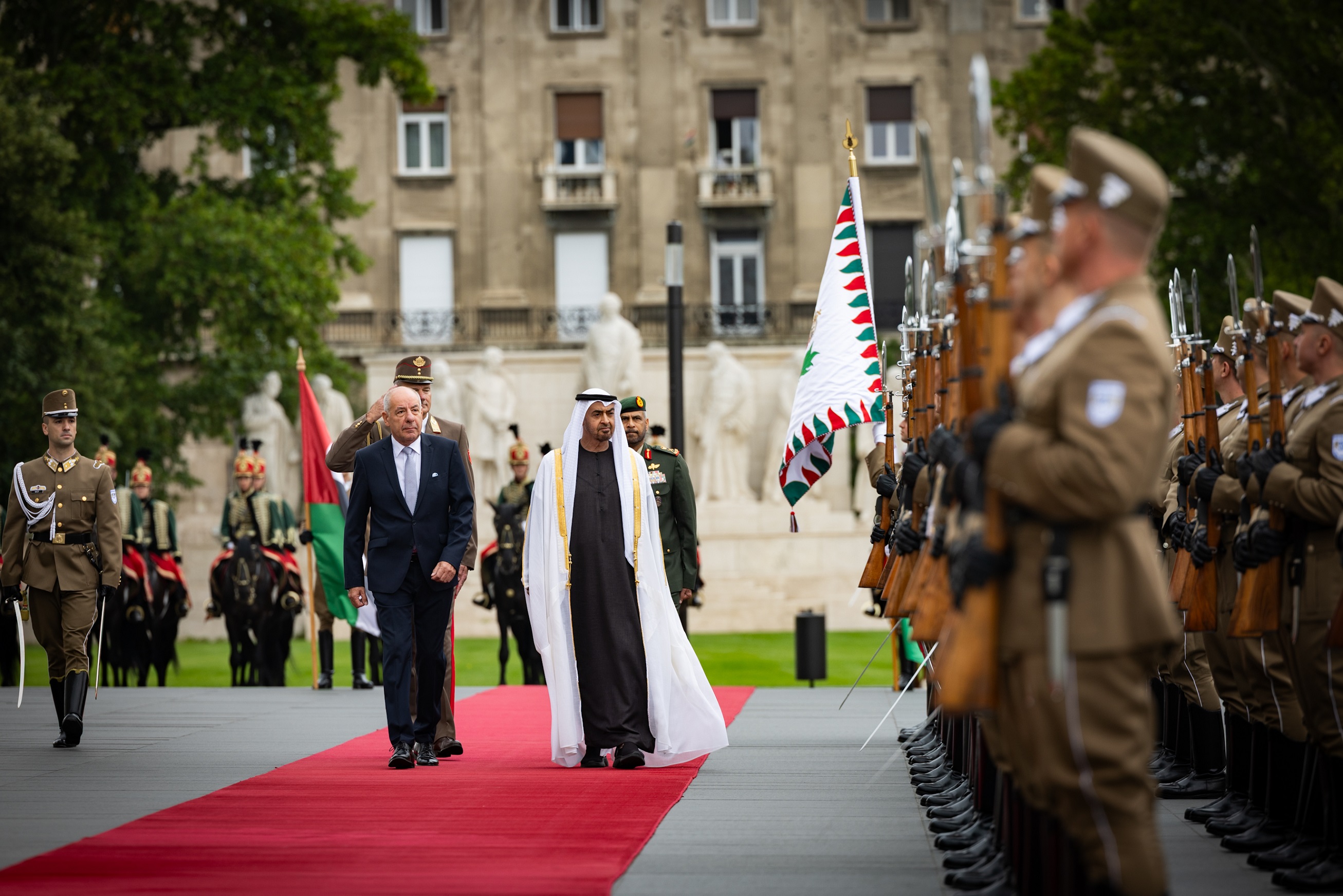 Az Egyesült Arab Emírségek elnöke Budapesten
