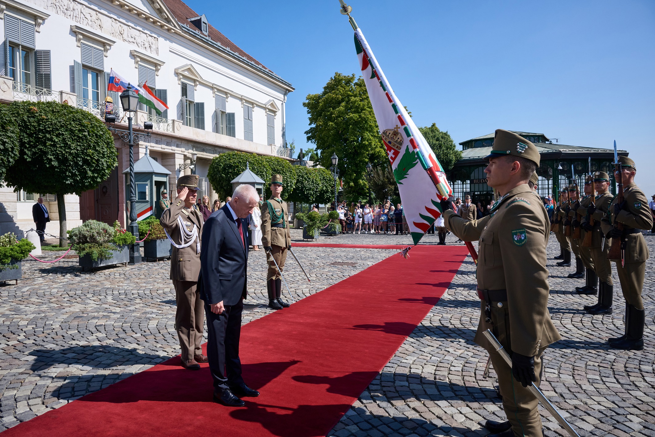 Szlovák nagykövet megbízólevele