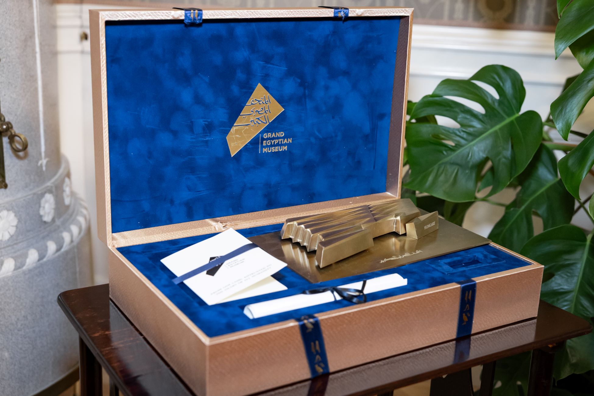 Egyiptomi nagykövet - Gízai Múzeumi makett