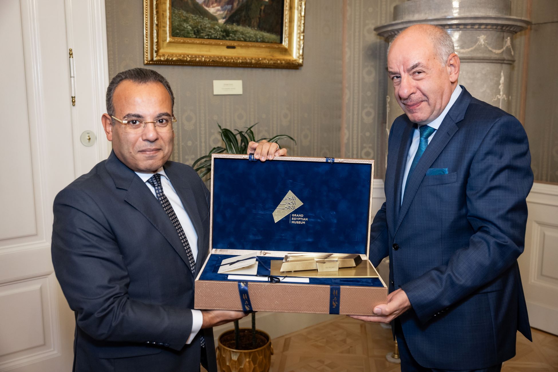 Egyiptomi nagykövet - Gízai Múzeumi makett