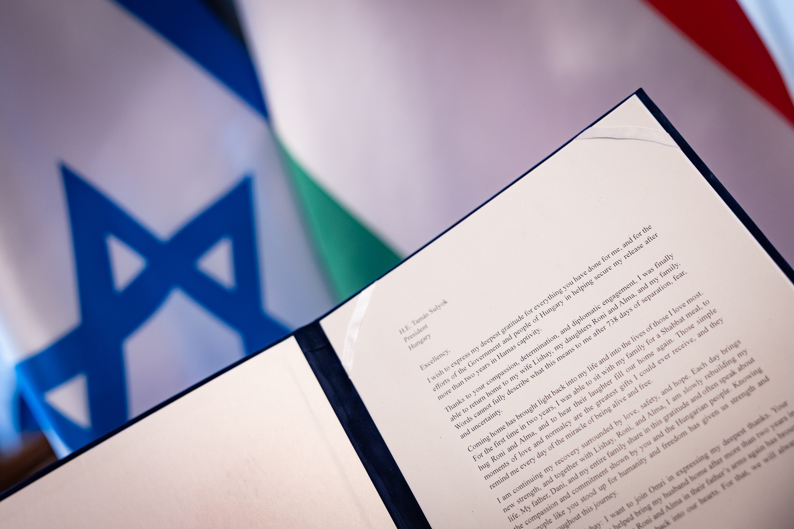 Az izraeli külügyminiszter a Sándor-palotában