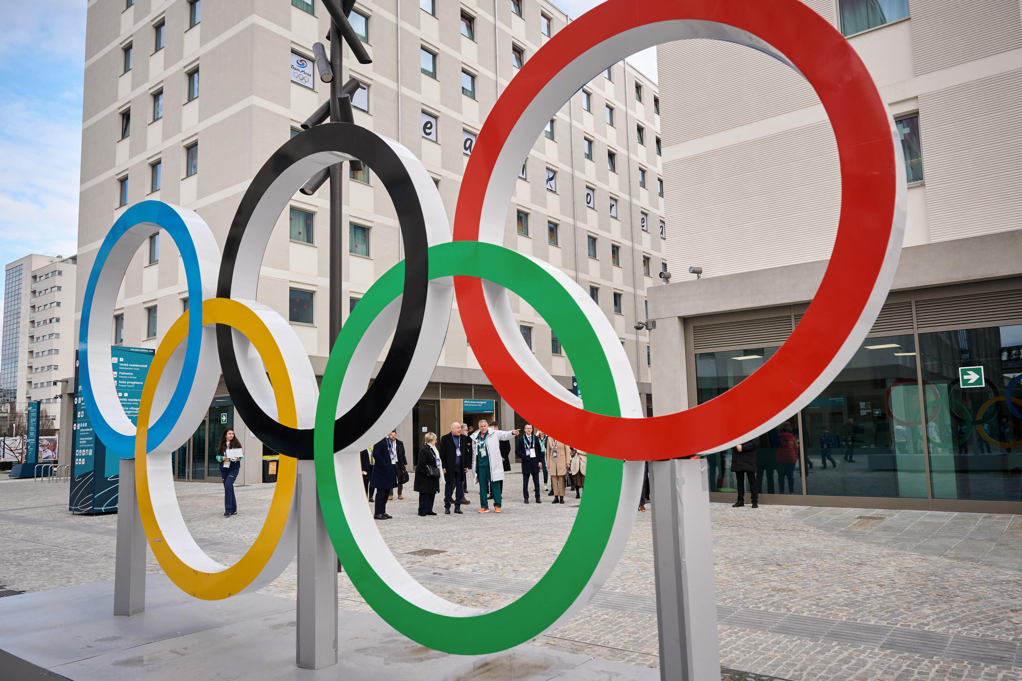 A XXV. Téli Olimpiai Játékok záróünnepségén