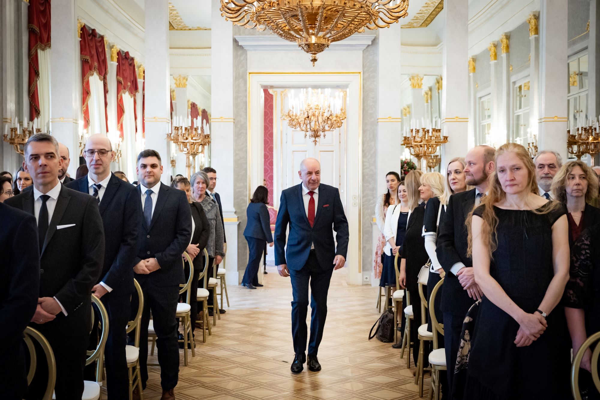 Egyetemi tanári kinevezések a Sándor-palotában