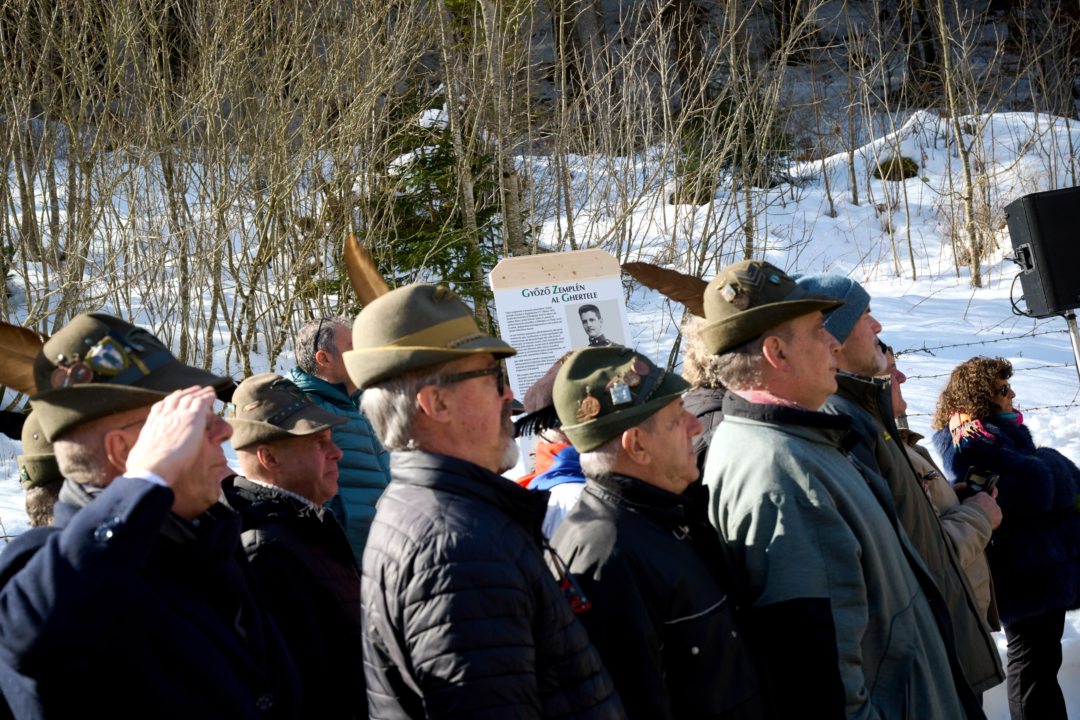 Emlékezés Zemplén Győző fizikusra, önkéntes tüzértisztre Asiagóban