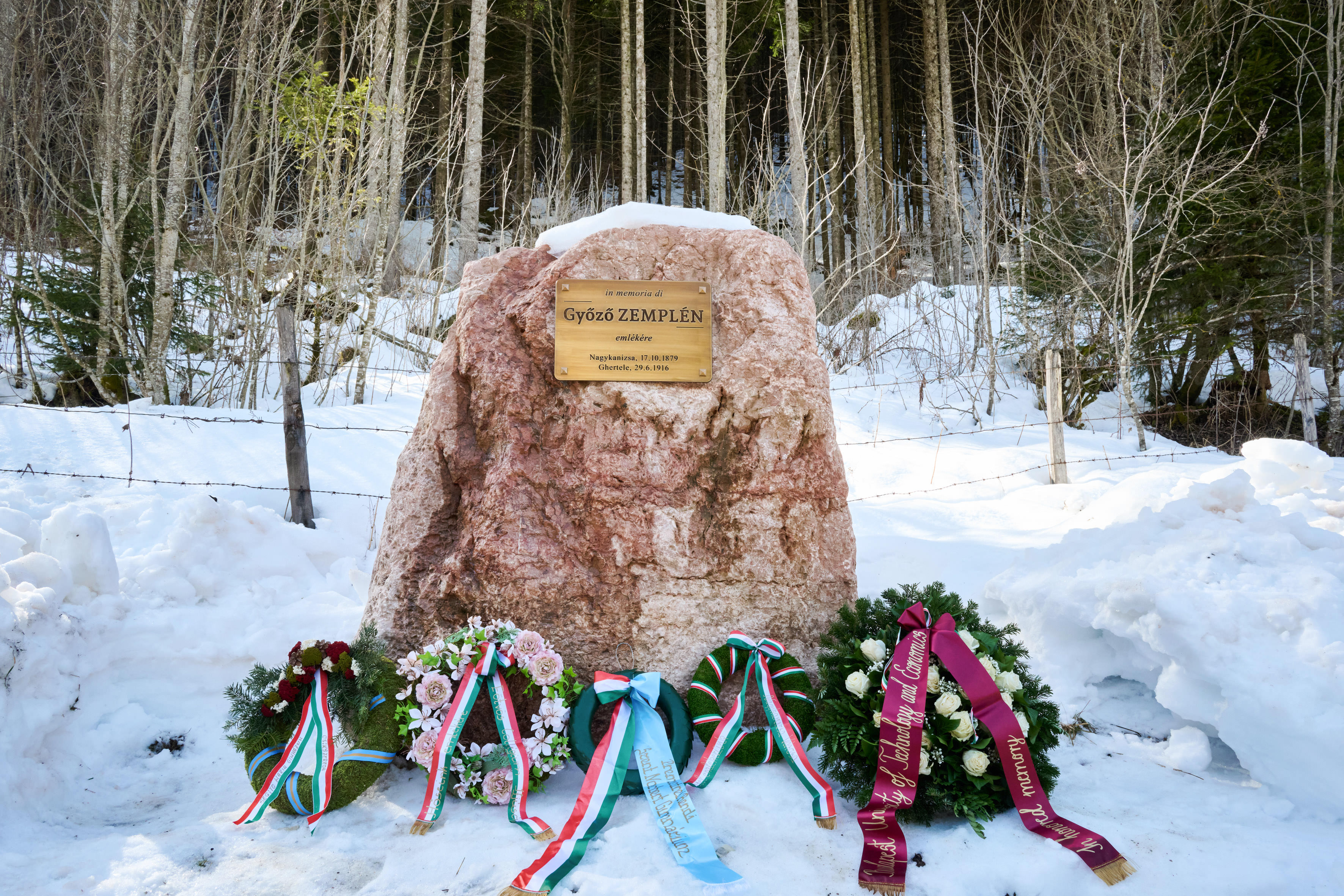 Emlékezés Zemplén Győző fizikusra, önkéntes tüzértisztre Asiagóban