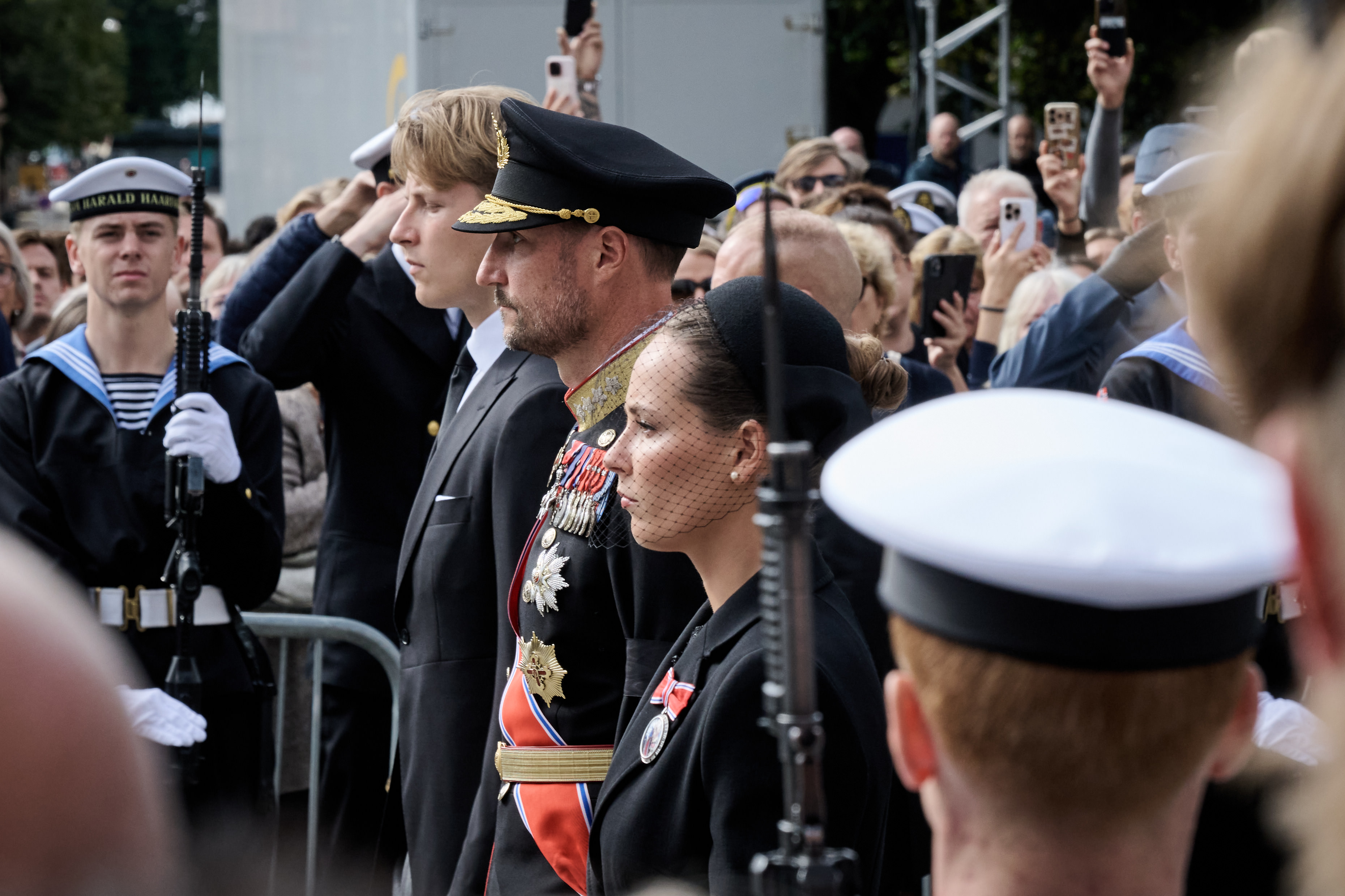 V. Harald norvég király temetése 2026.09.09. Oslo
