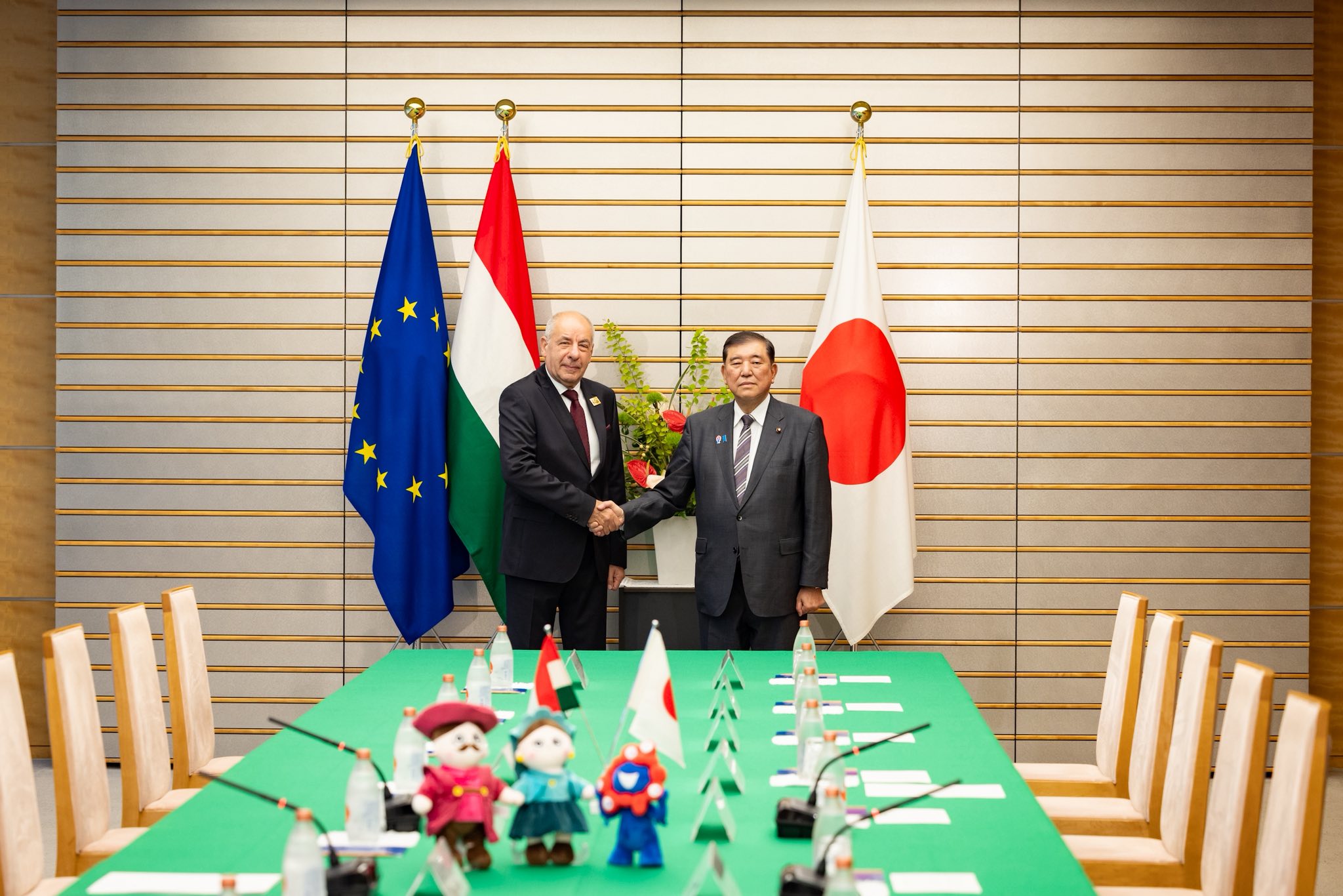Egyeztetés Ishiba Shigeru japán miniszterelnökkel 2025.05.22.