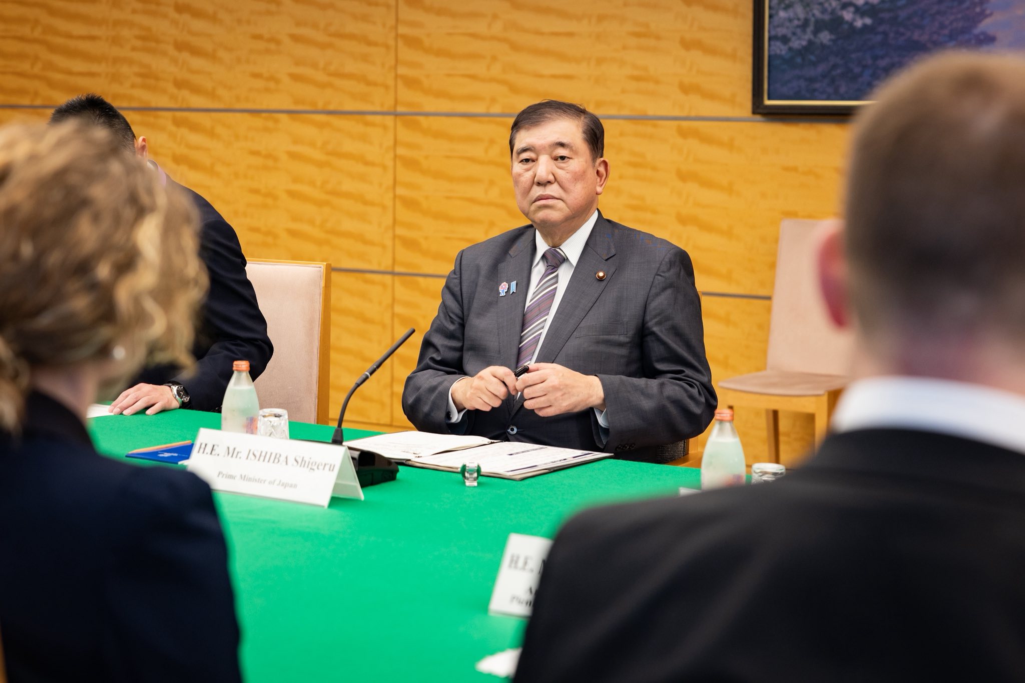 Egyeztetés Ishiba Shigeru japán miniszterelnökkel 2025.05.22.