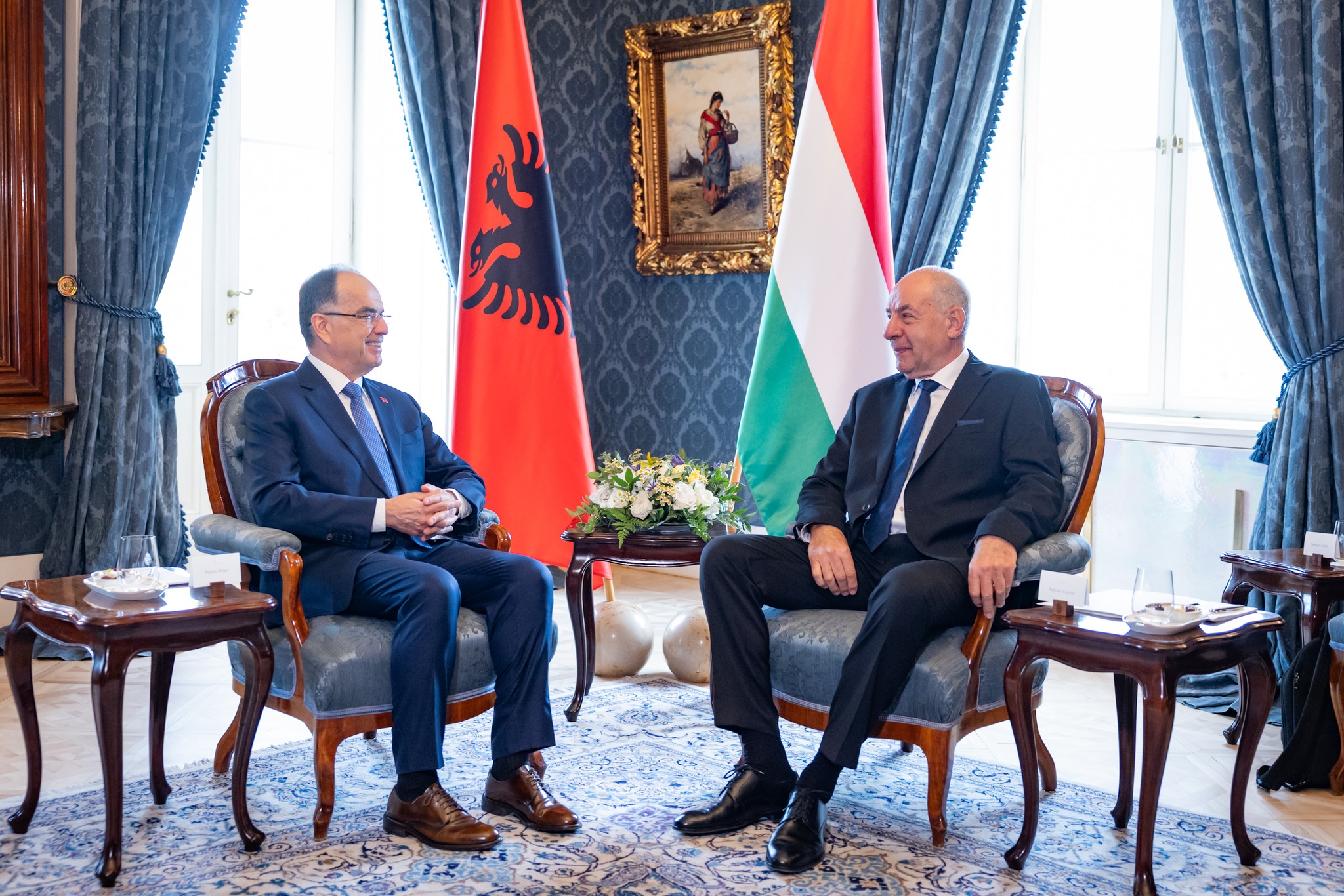 Magyar–albán államfői találkozó 