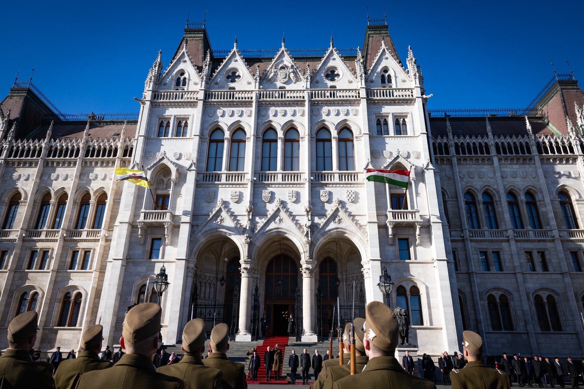 Brunei szultán fogadása 2025.11.18. 