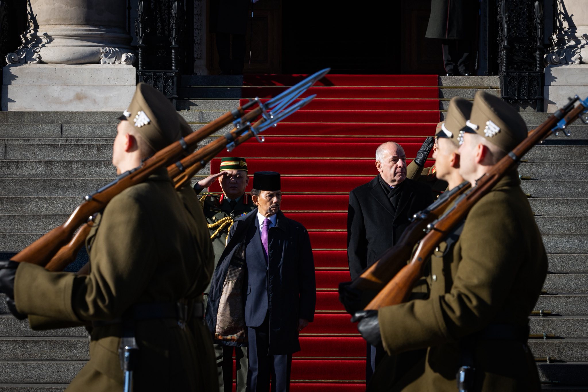 Brunei szultán fogadása 2025.11.18. 