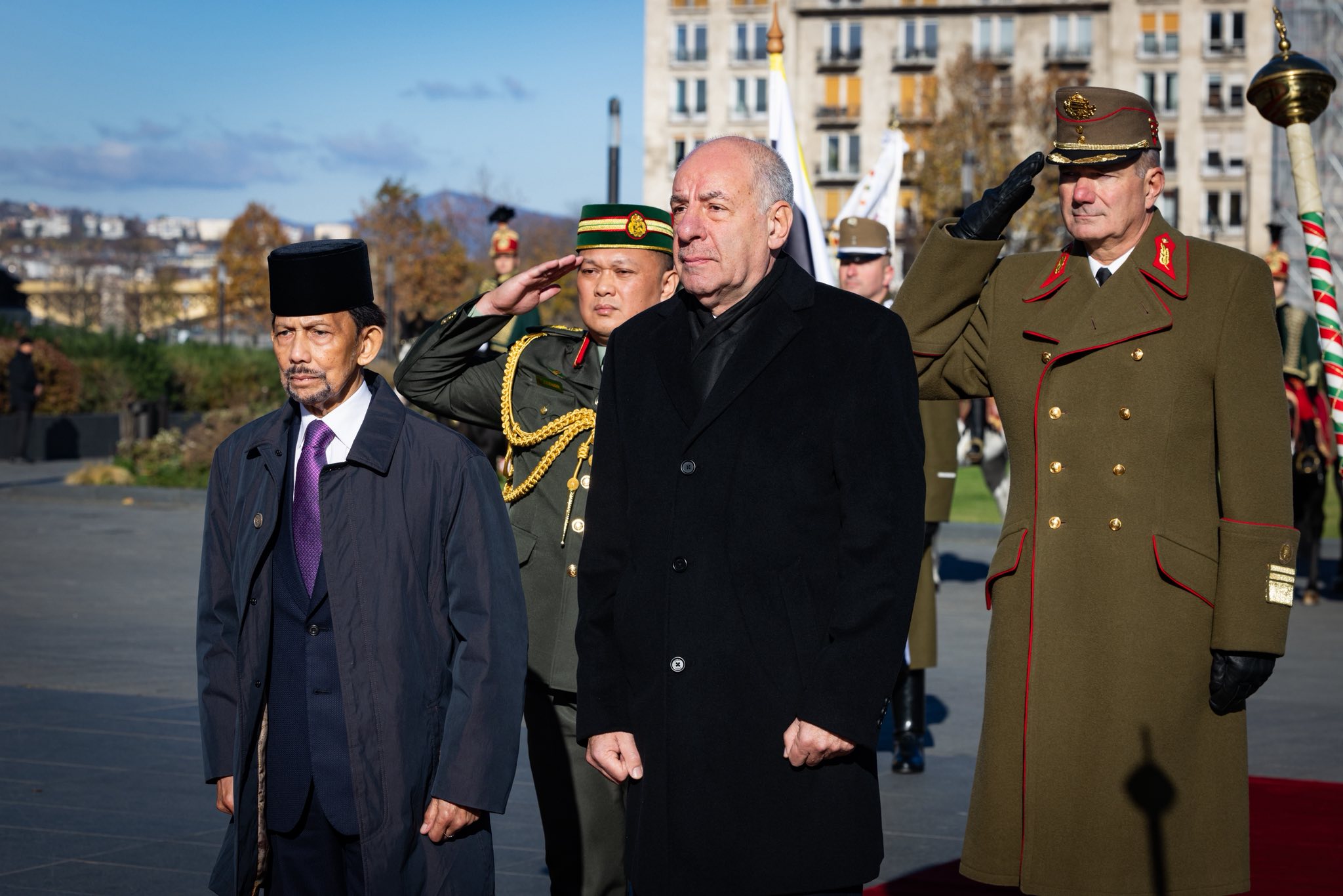 Brunei szultán fogadása 2025.11.18. 