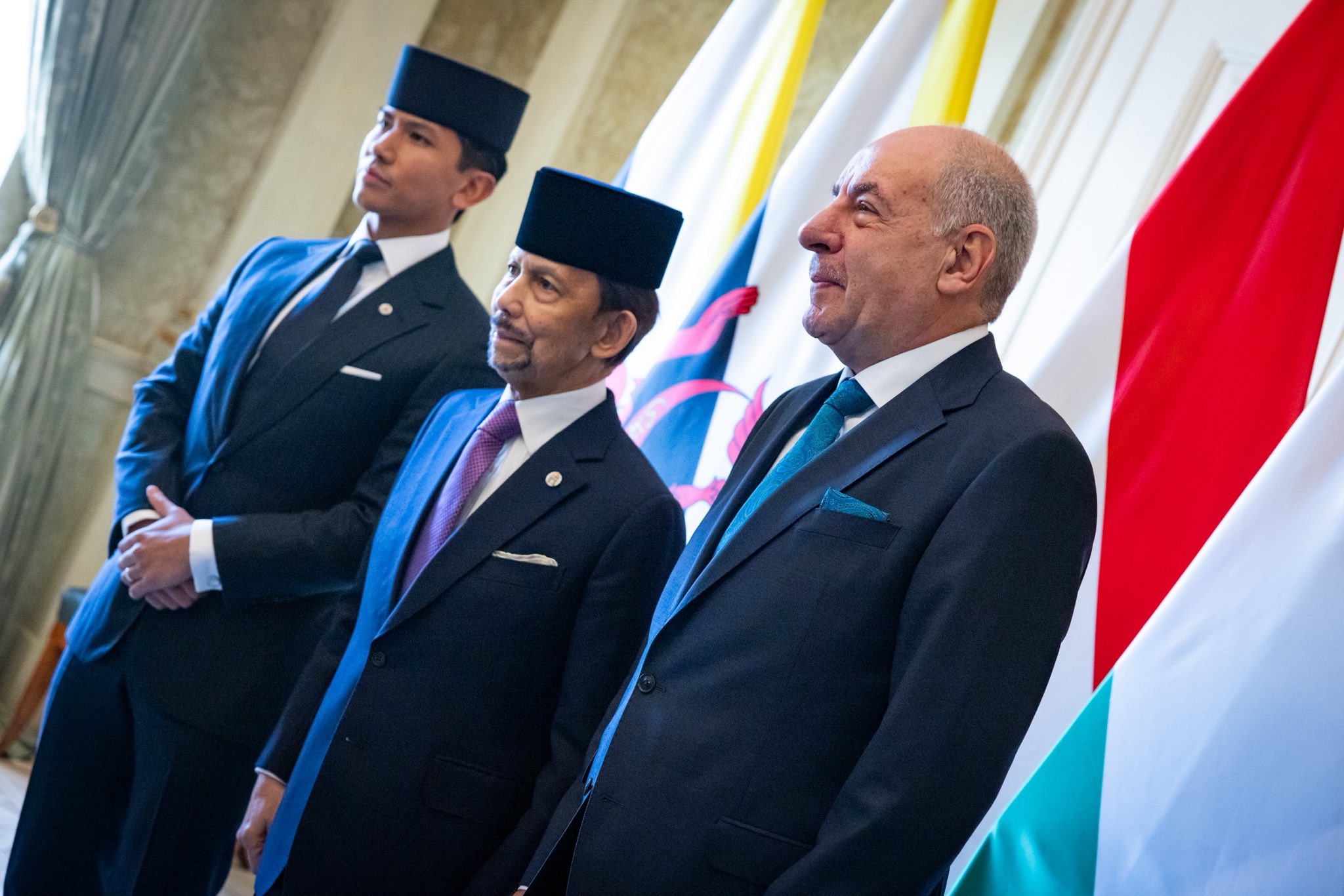 Brunei szultán fogadása 2025.11.18. 