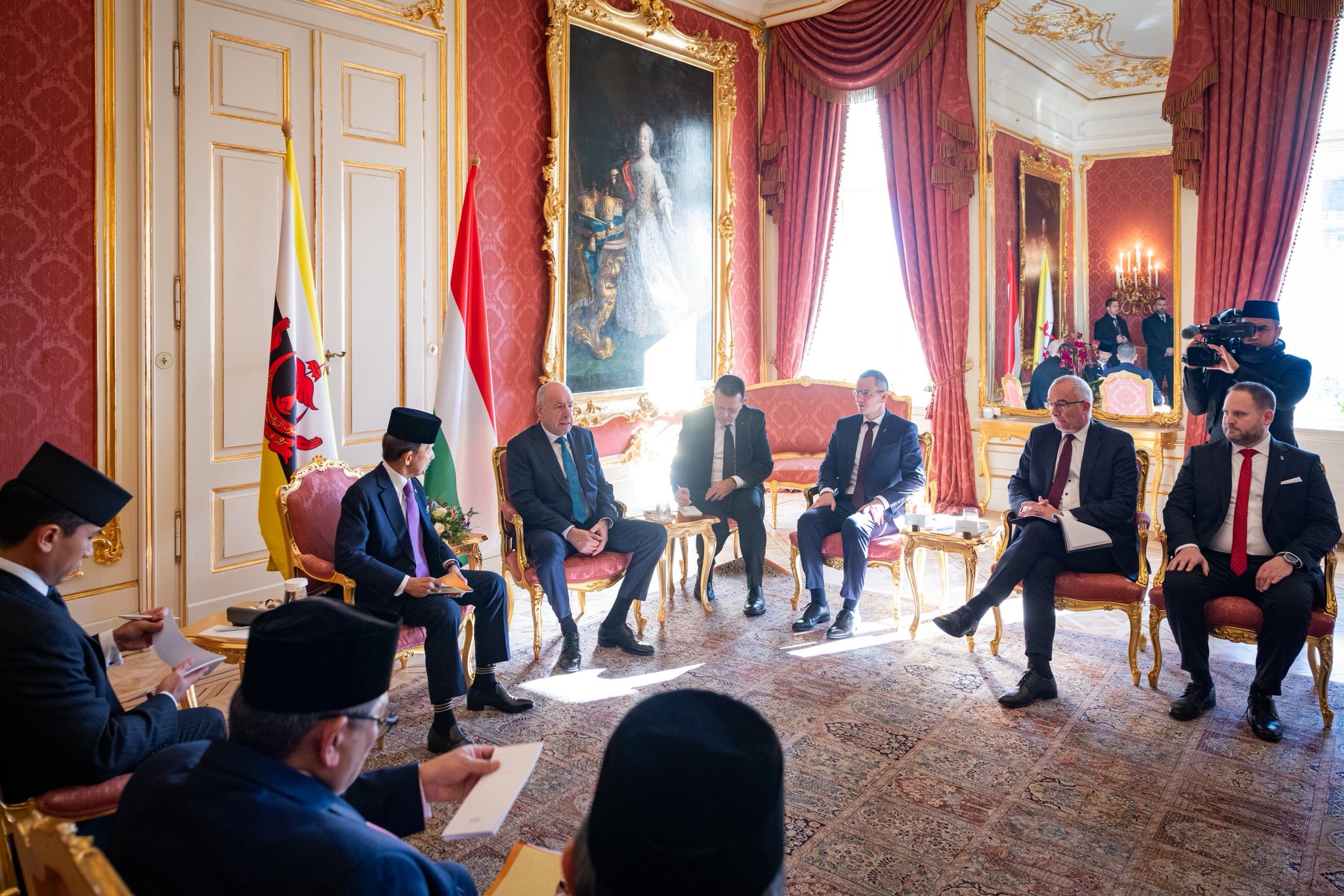 Brunei szultán fogadása 2025.11.18. 