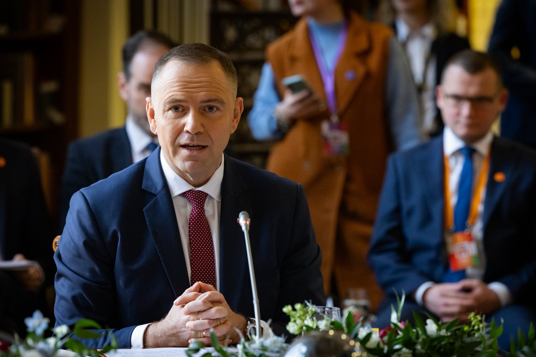 V4 államfői csúcs Esztergom 2025.12.03.