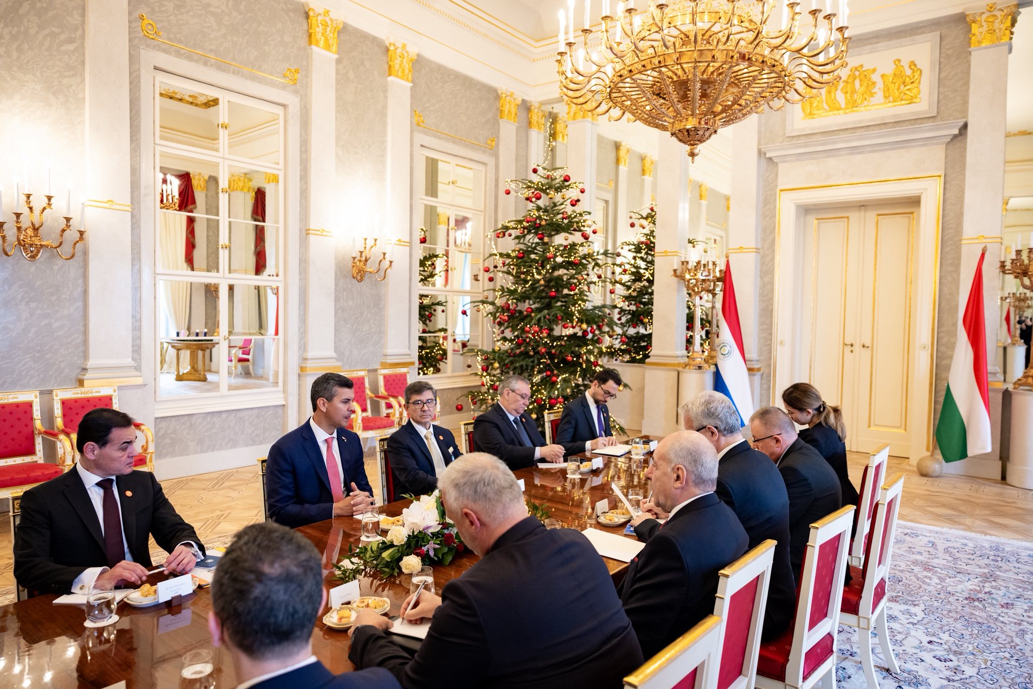 Paraguay elnöke Budapesten 2025.12.09.