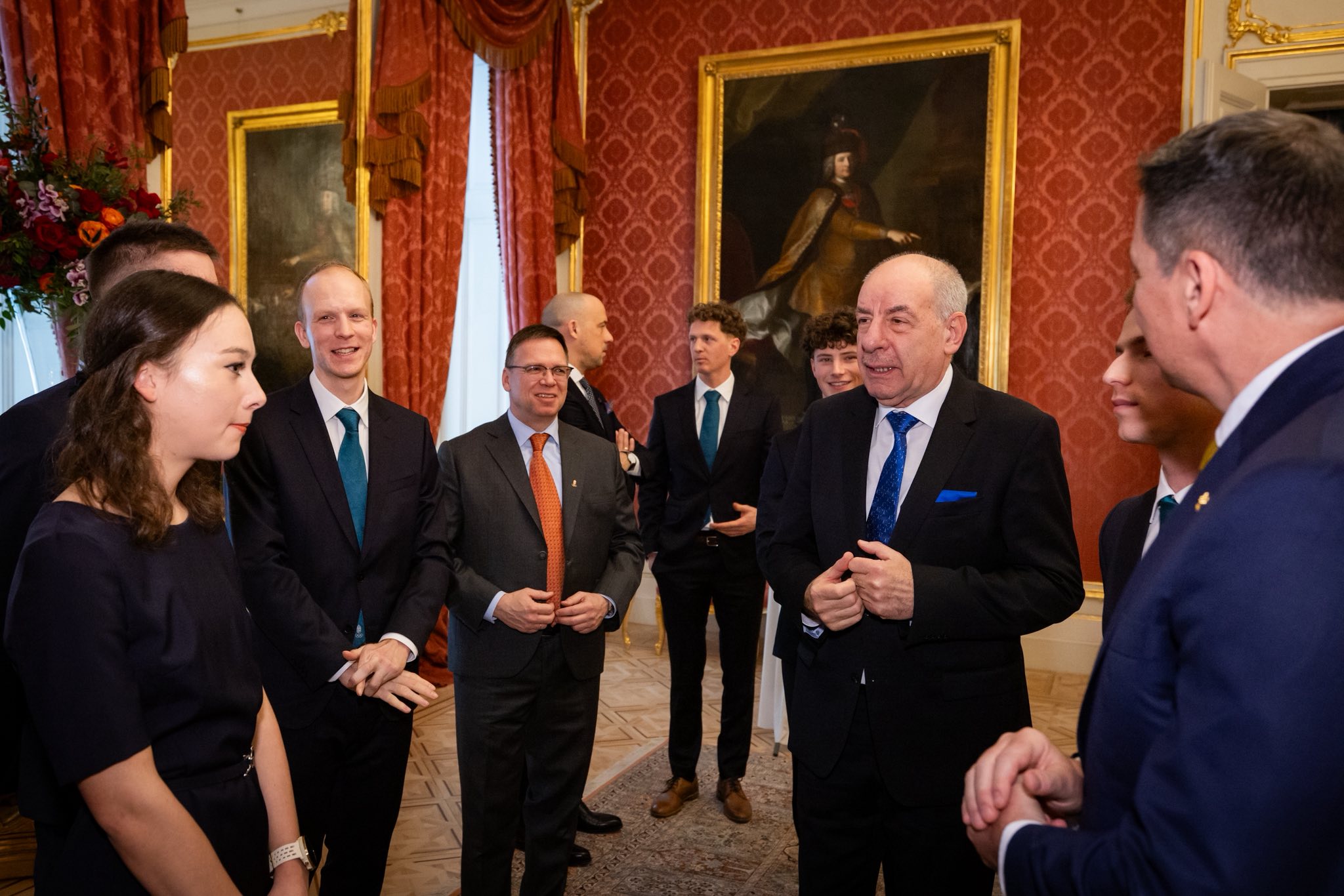 Téli olimpiai fogadalomtétel a Sándor-palotában 2026.01.24.