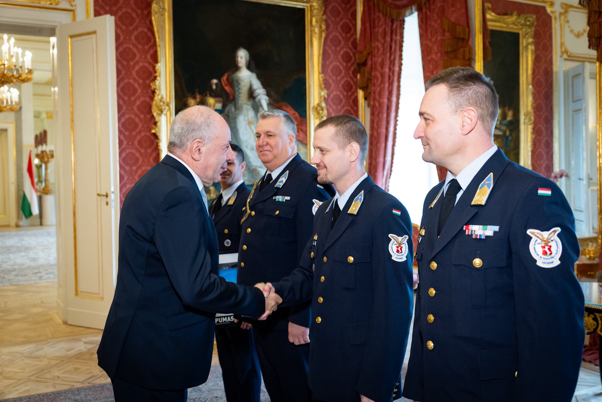 Gripen-kontingens parancsnokai az SP-ben 2026.01.22.