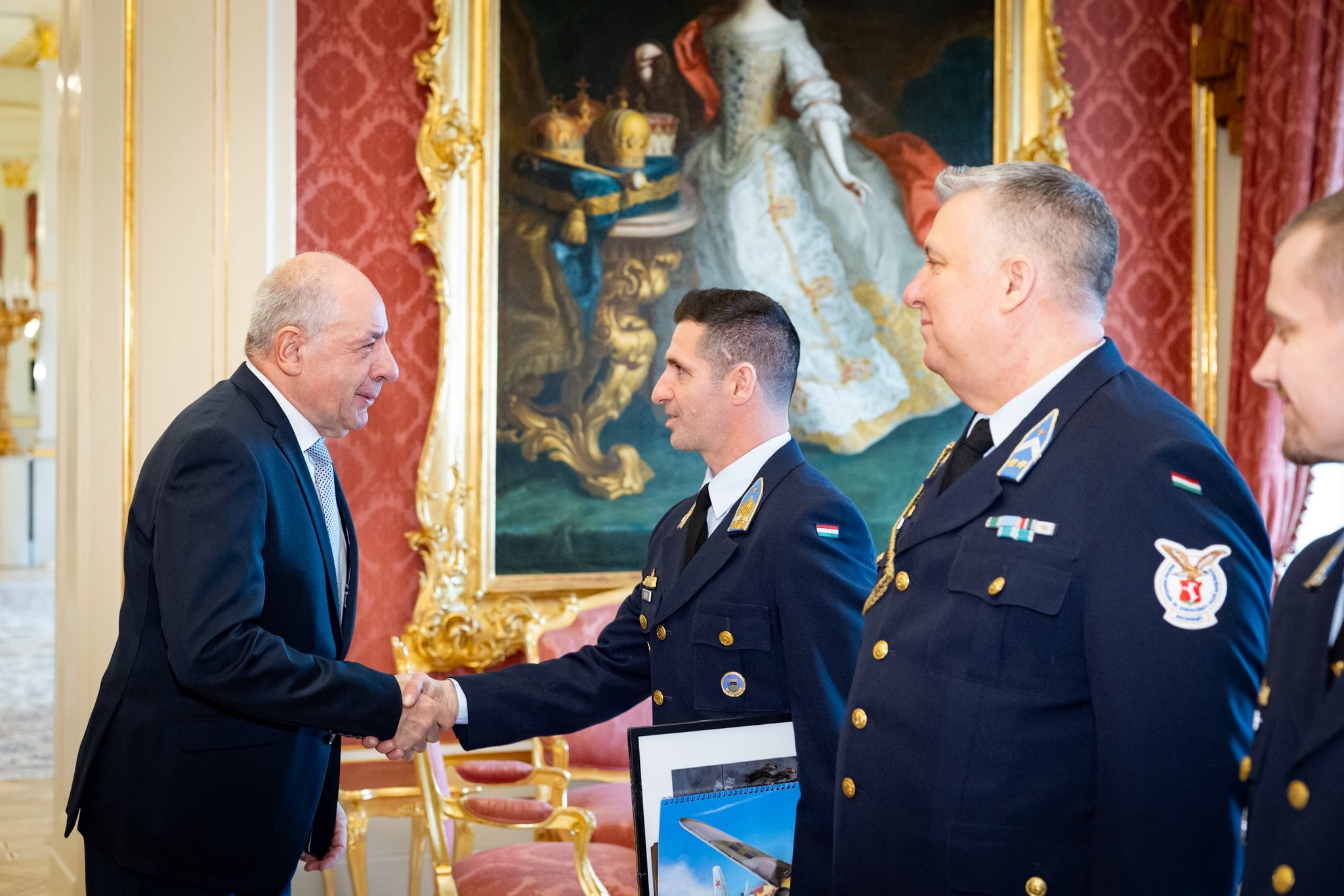 Gripen-kontingens parancsnokai az SP-ben 2026.01.22.