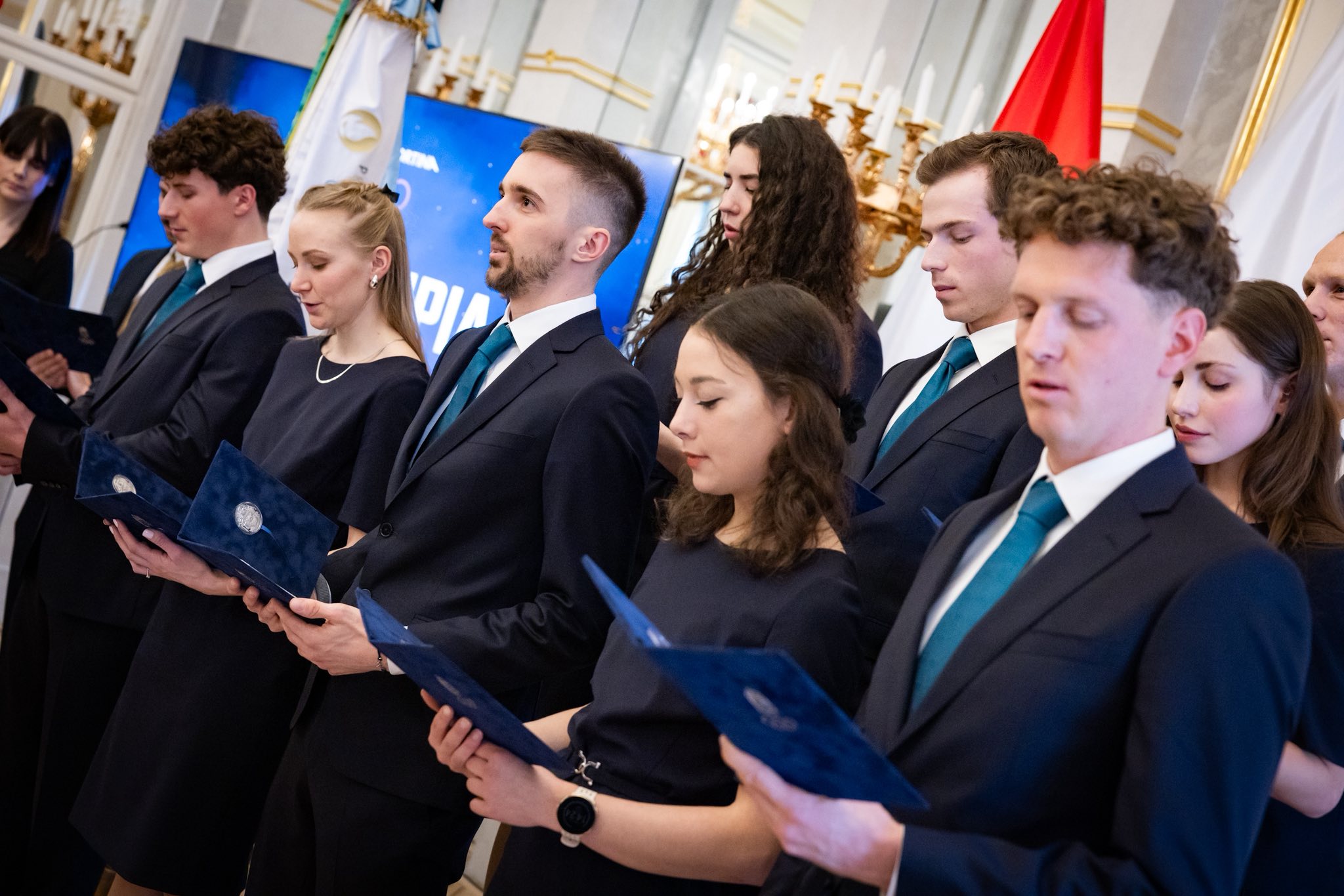 Téli olimpiai fogadalomtétel a Sándor-palotában 2026.01.24.