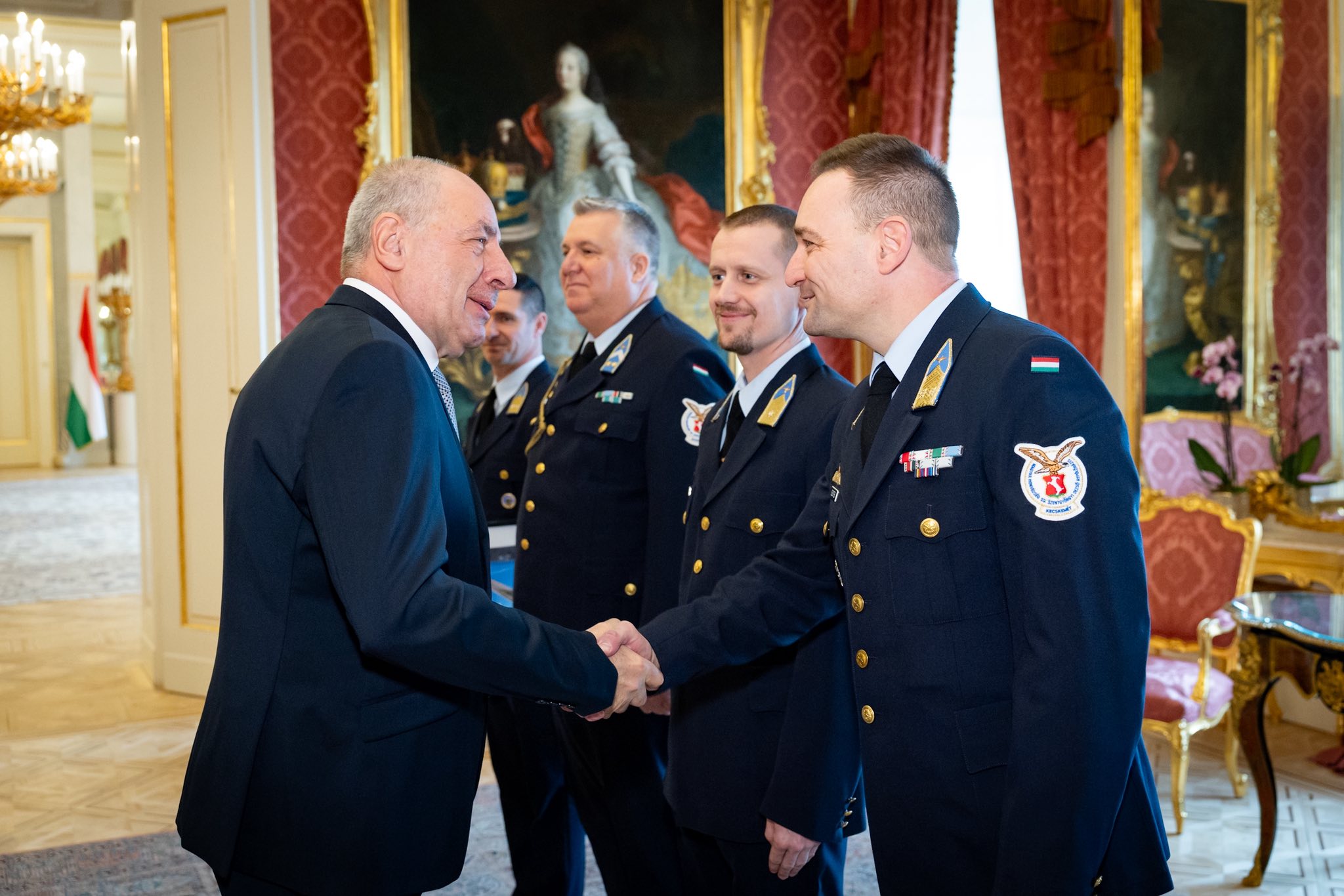 Gripen-kontingens parancsnokai az SP-ben 2026.01.22.