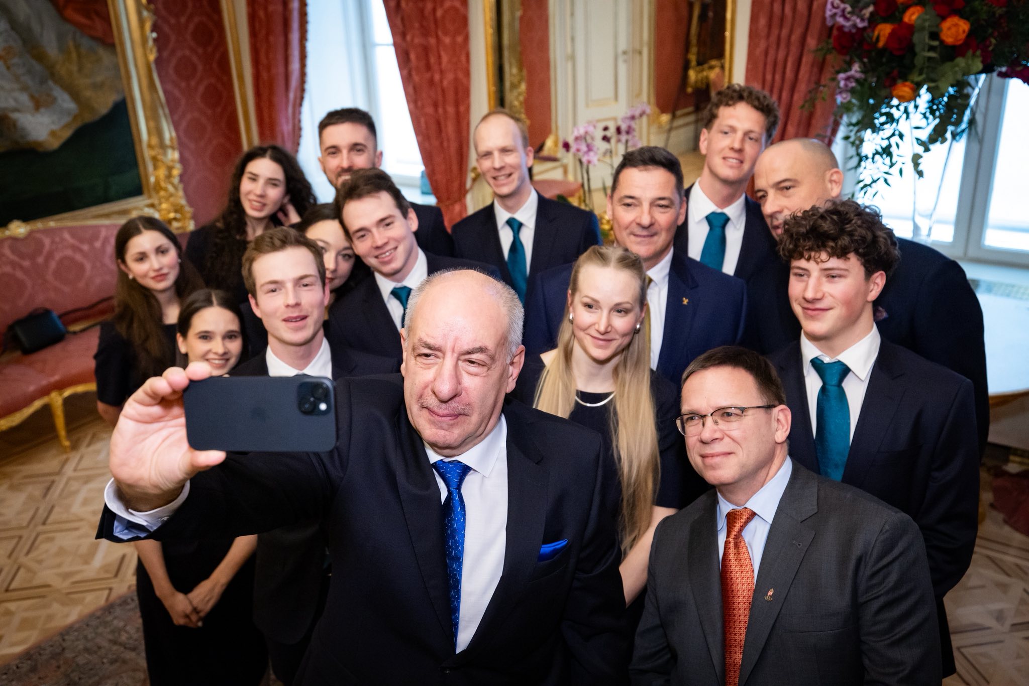 Téli olimpiai fogadalomtétel a Sándor-palotában 2026.01.24.