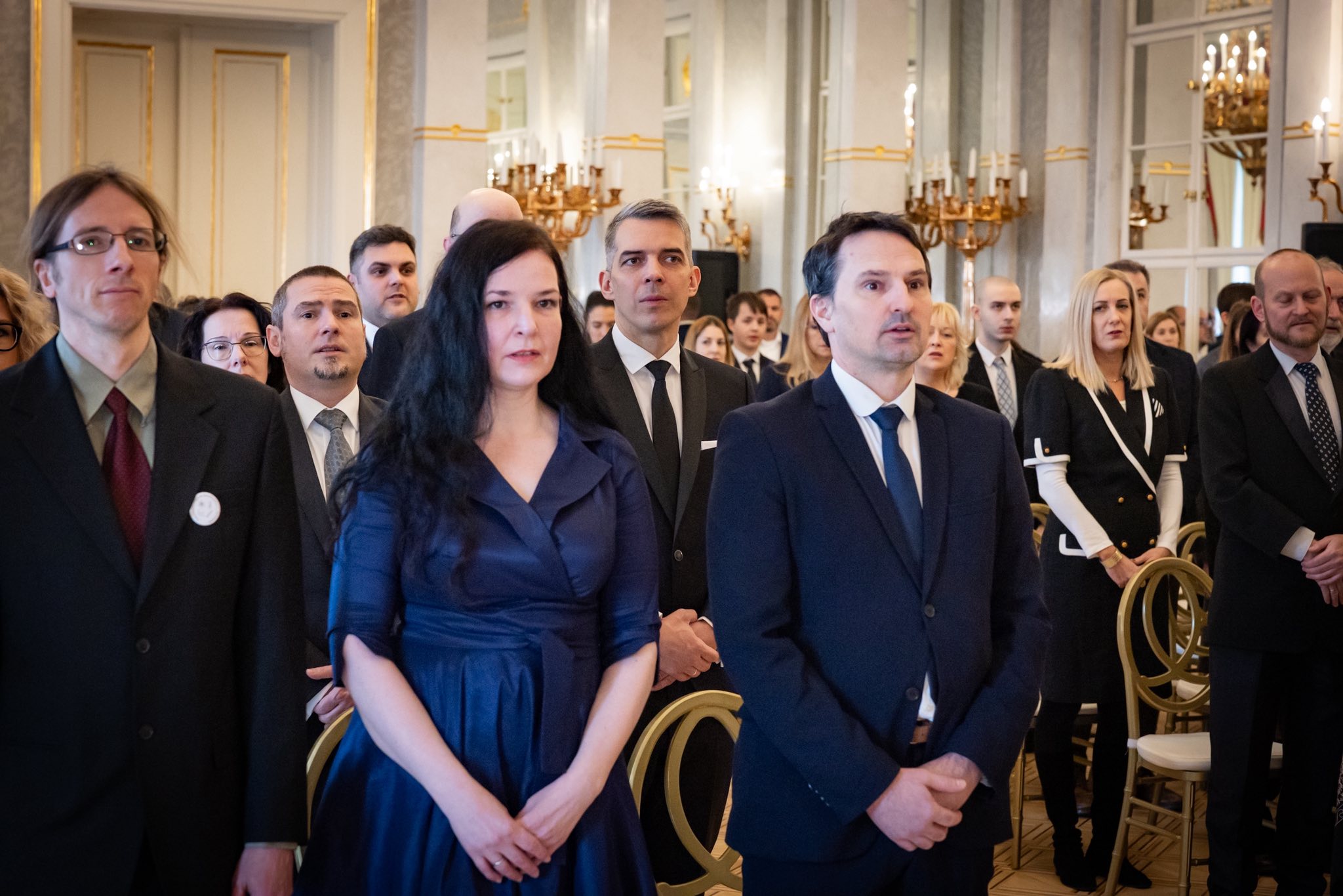 Egyetemi tanári kinevezések a Sándor-palotában