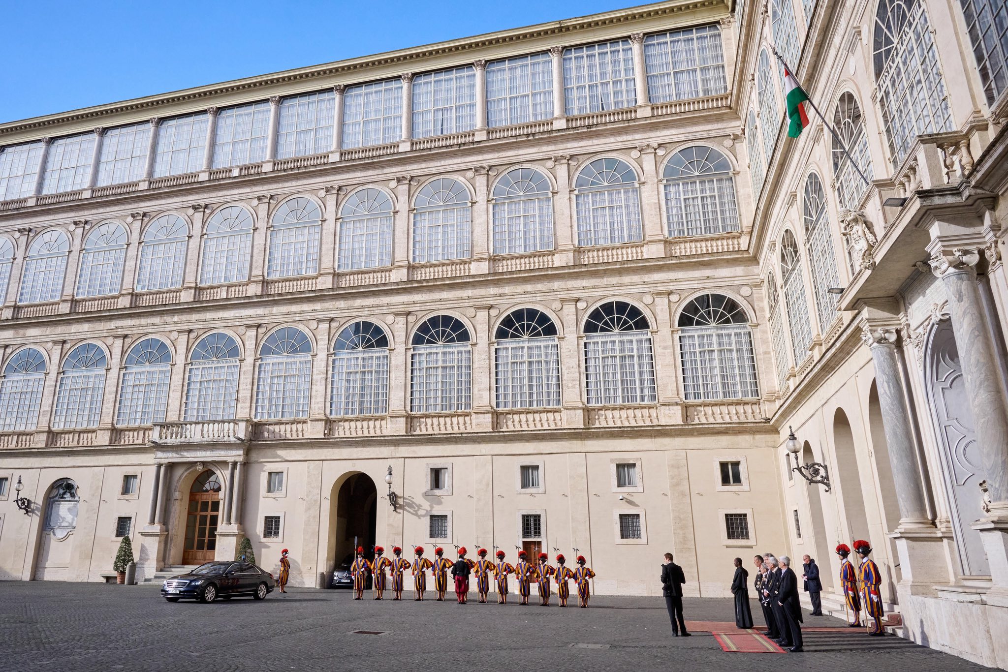 Pápai audiencia XIV. Leo Vatikán 2026.02.21.