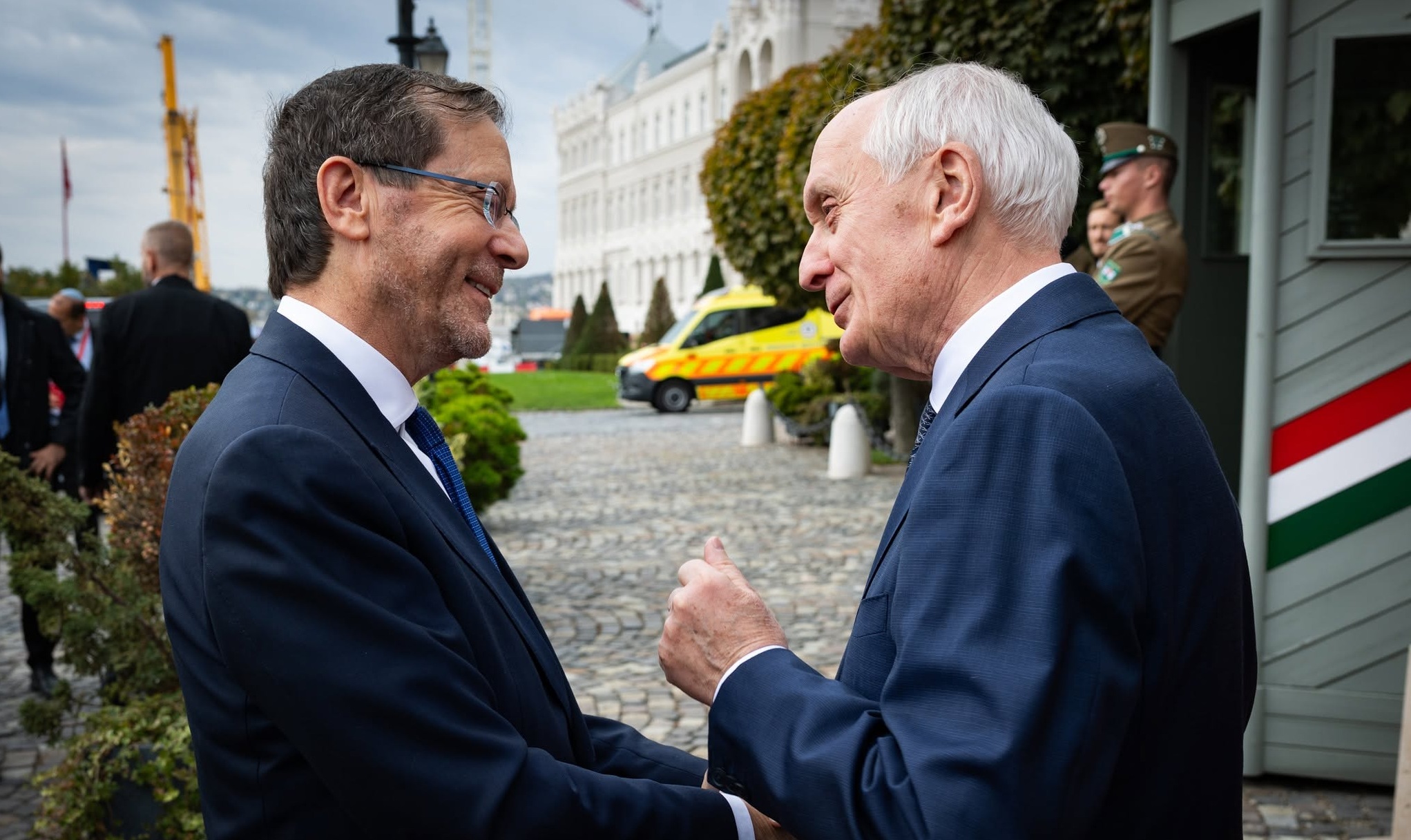 Magyar - izraeli elnöki találkozó a Sándor-palotában