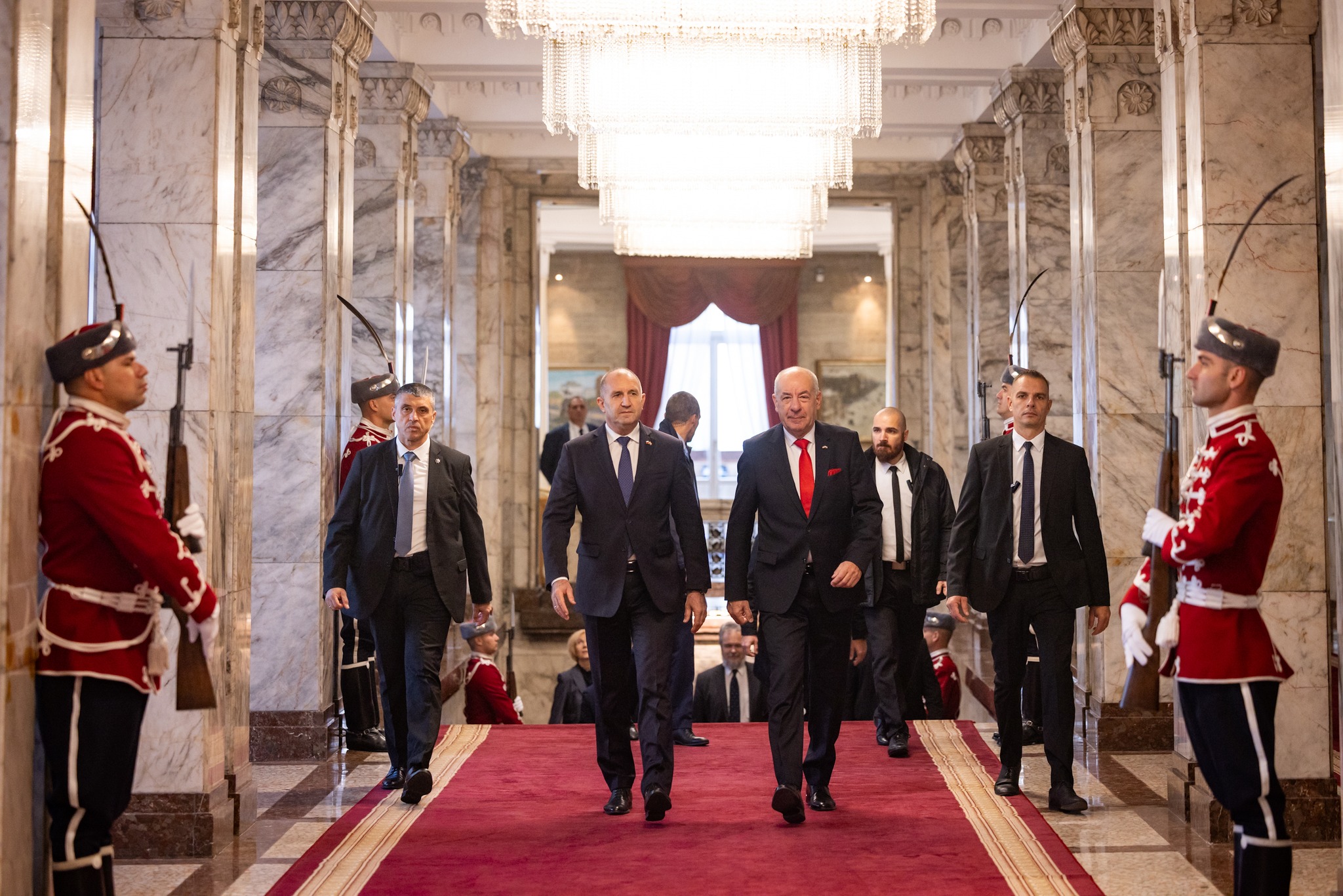 Bulgária államfői látogatás 2025.10.20.