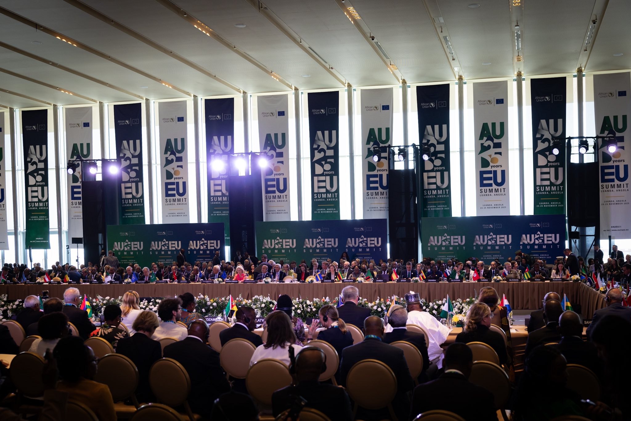 EU-AU Summit in Luanda 2025.11.24.