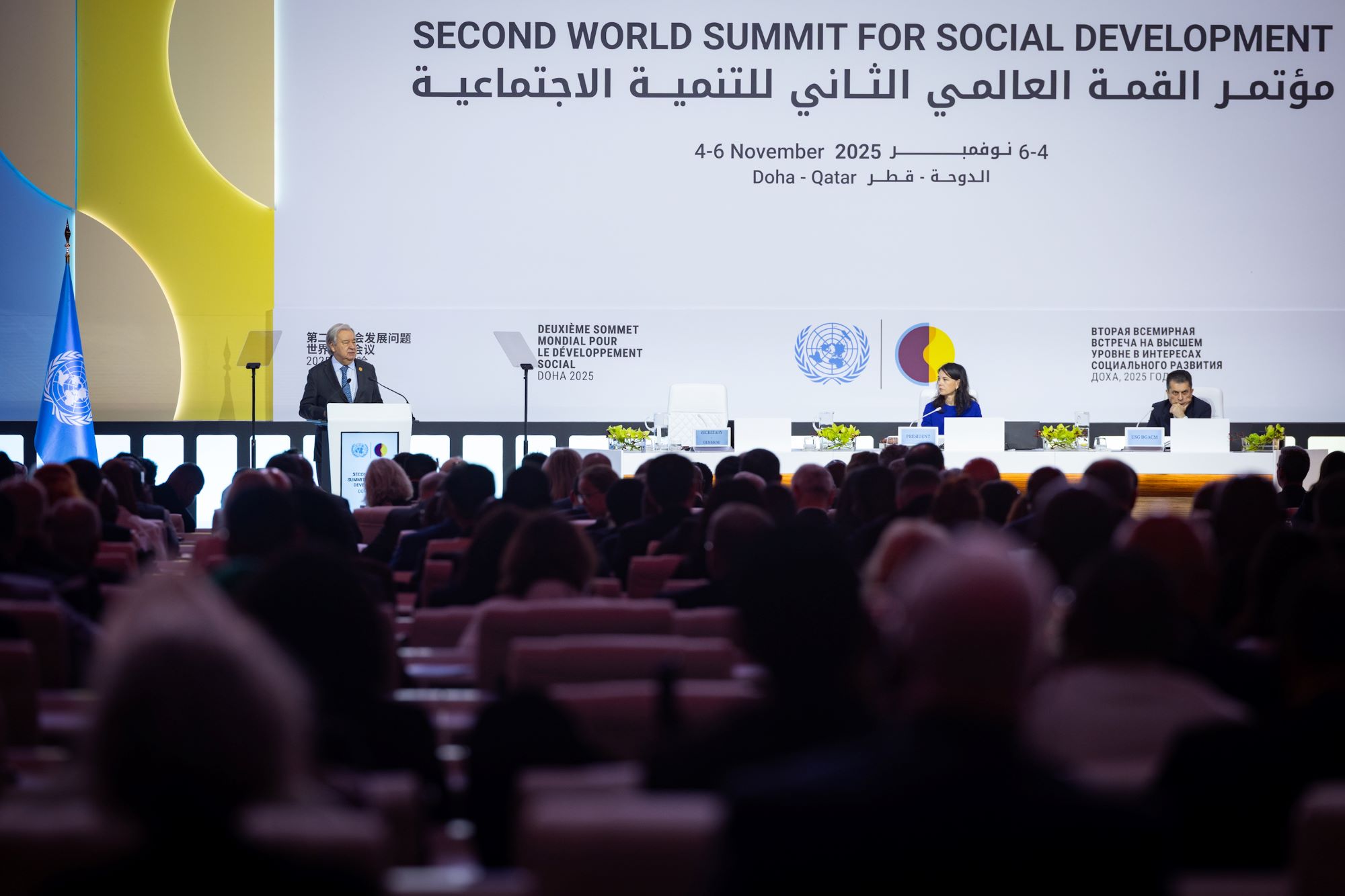 Doha ENSZ világcsúcs Guterres 20254.11.04.