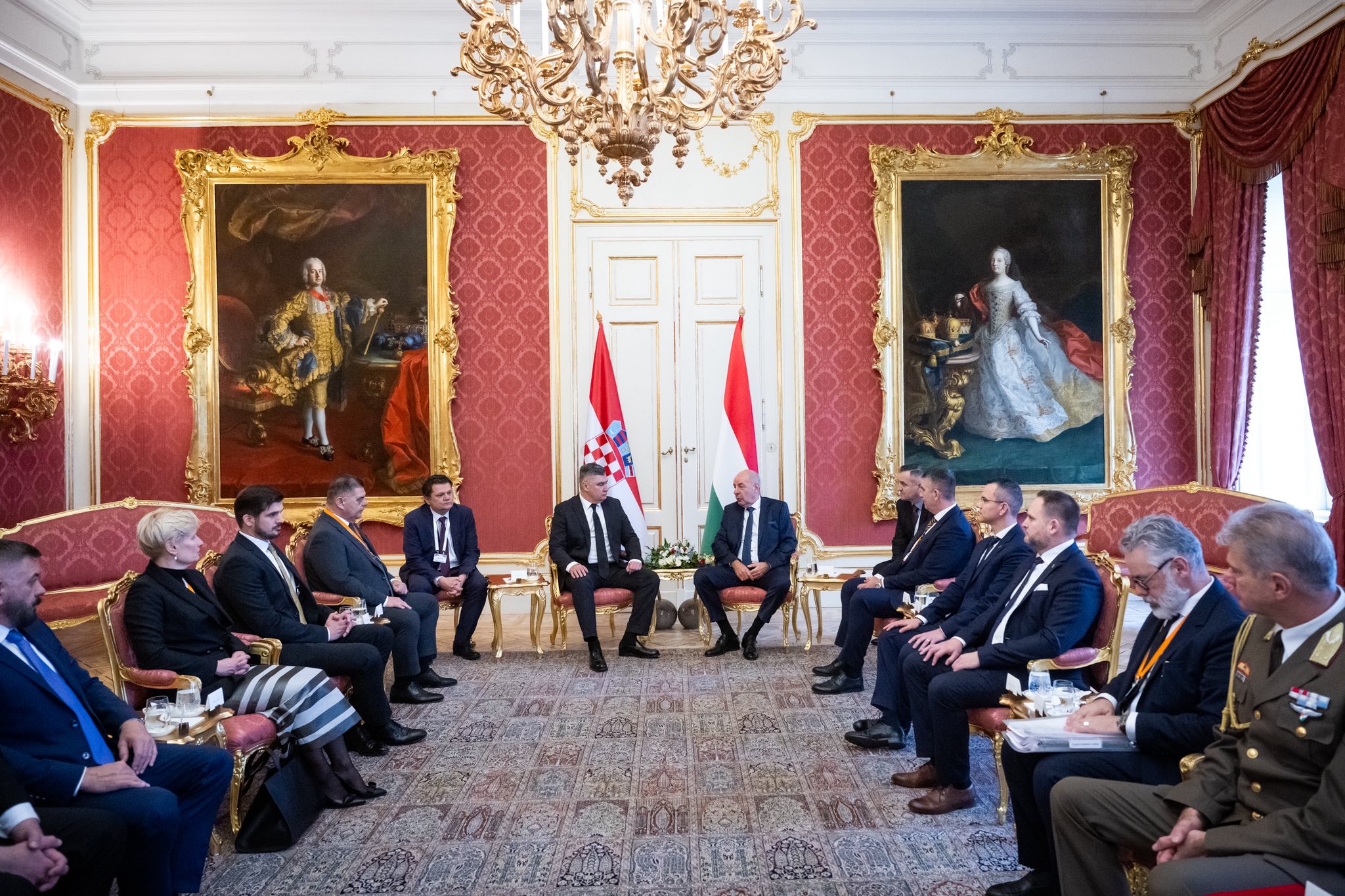 Milanovic a Sándor-palotában 2025.11.14.