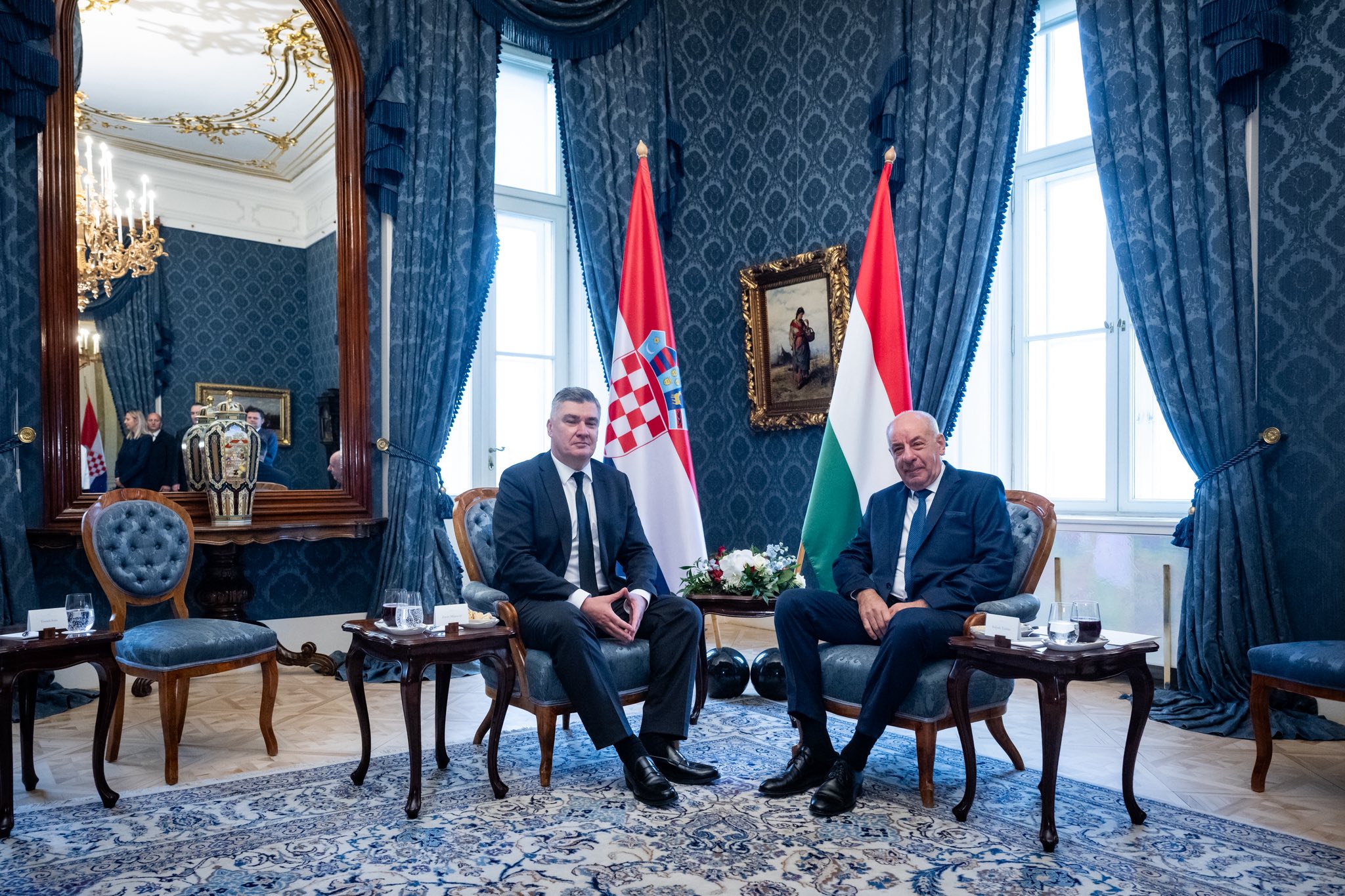 Milanovic a Sándor-palotában 2025.11.14.