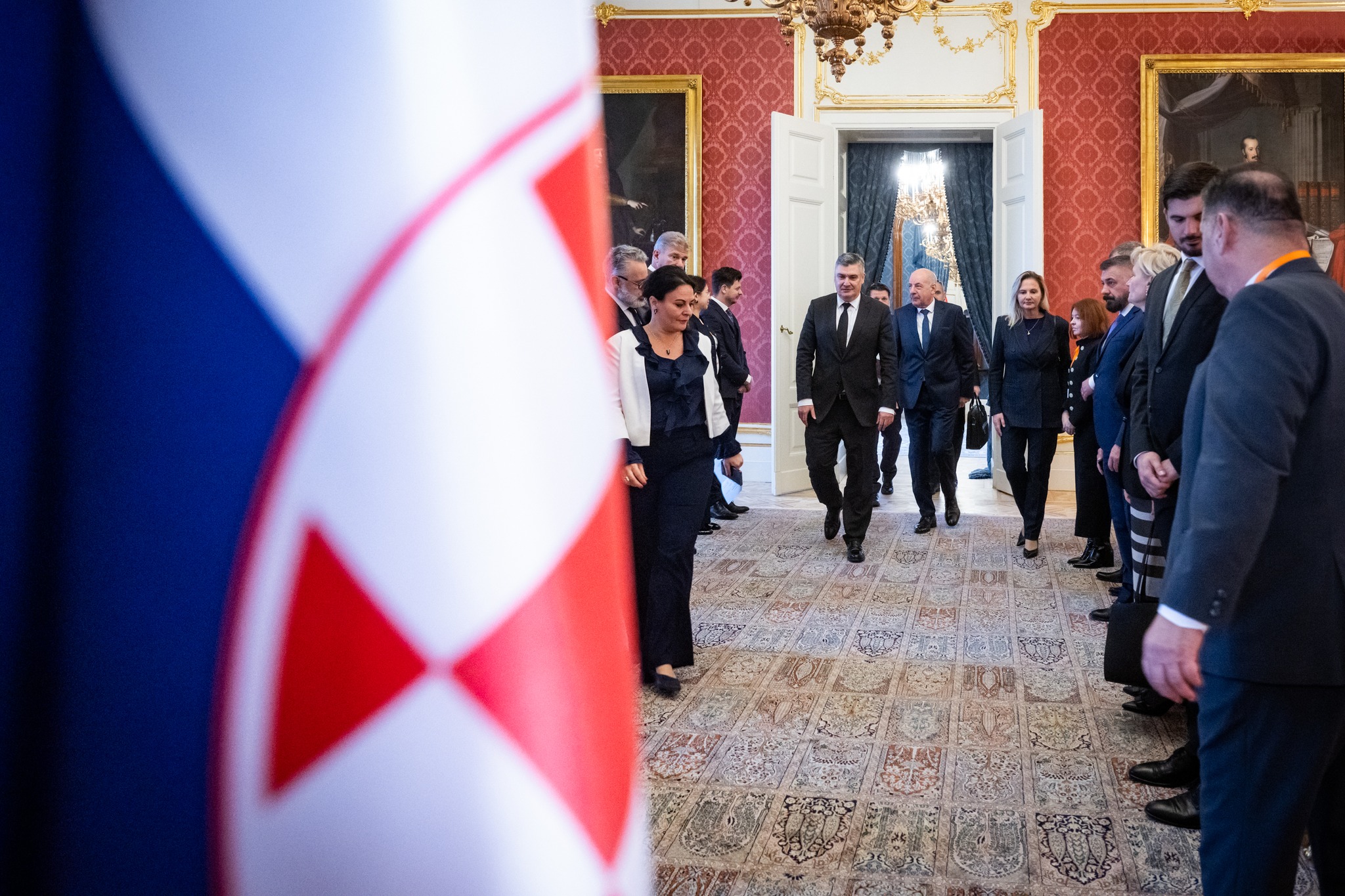 Milanovic a Sándor-palotában 2025.11.14.