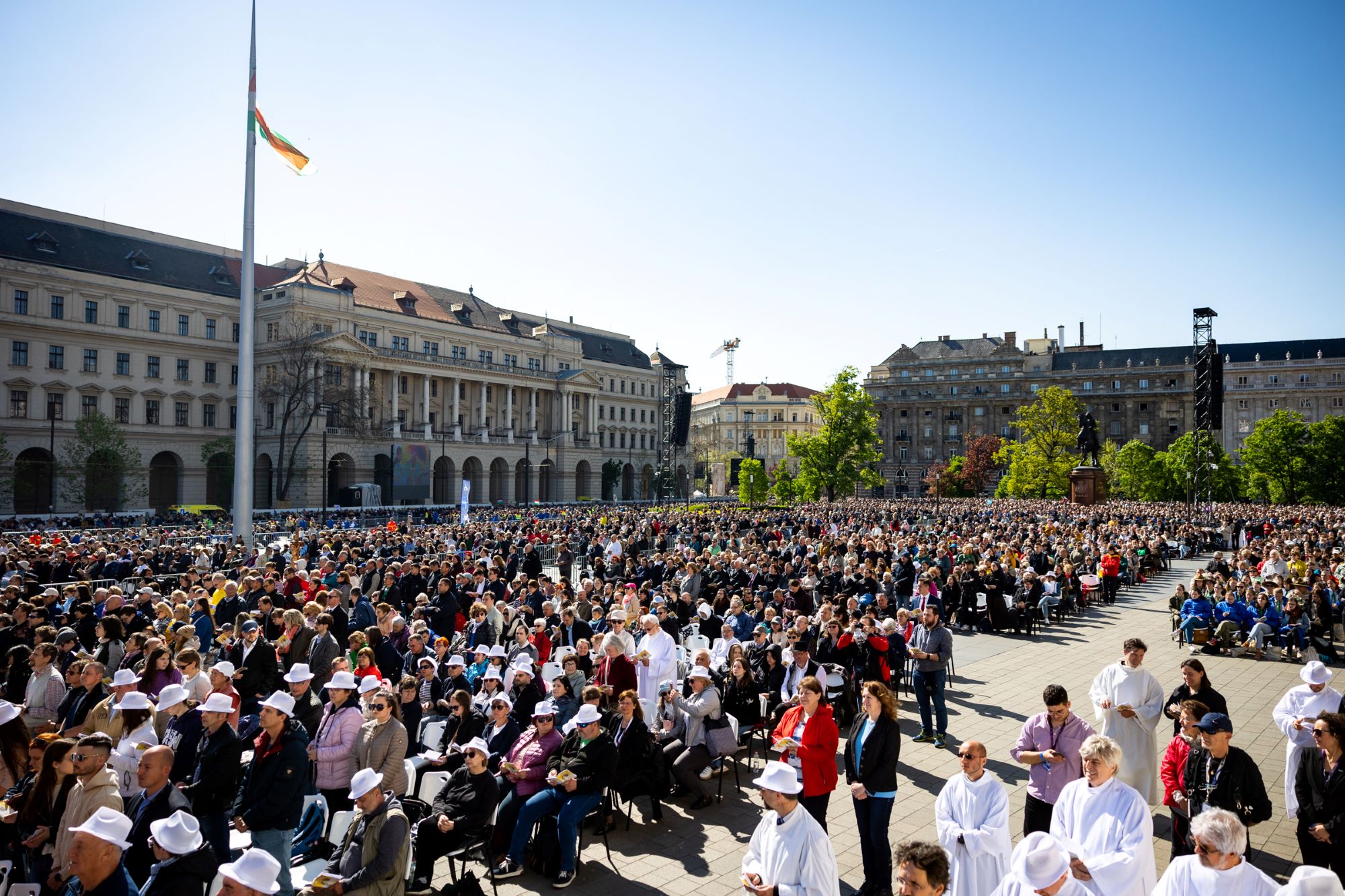 Ferenc pápa a Kossuth téri szentmisén 2023.04.30. 13