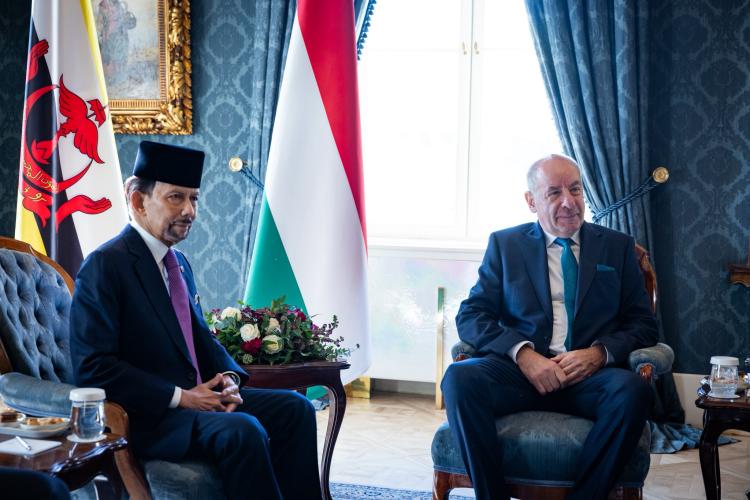 Brunei szultán fogadása 2025.11.18. 