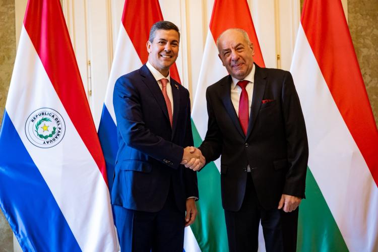 Paraguay elnöke a Sándor-palotában 2025.12.09.